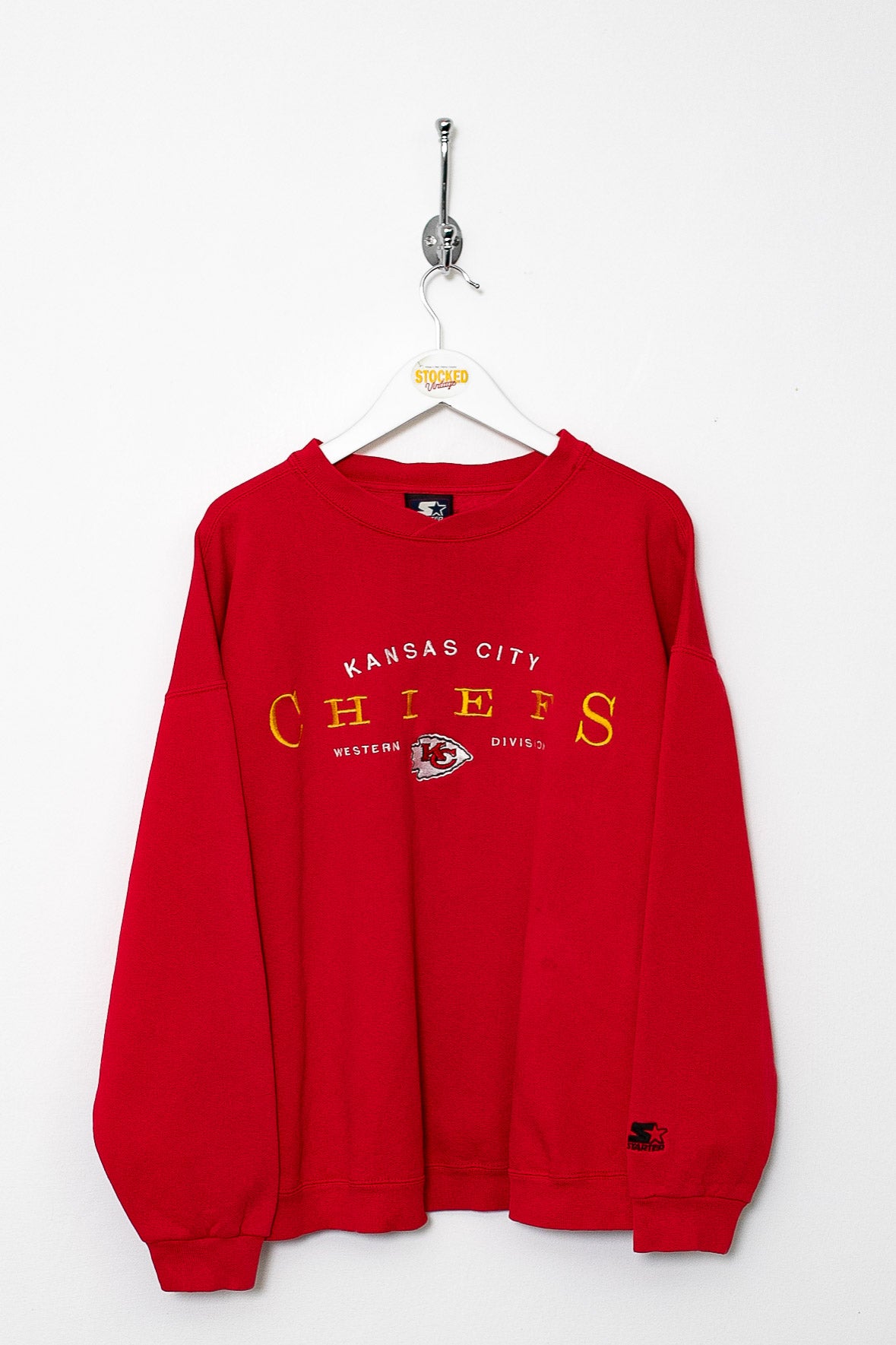 Womens 00s Starter NFL Kansas City Chiefs Sweatshirt (M)