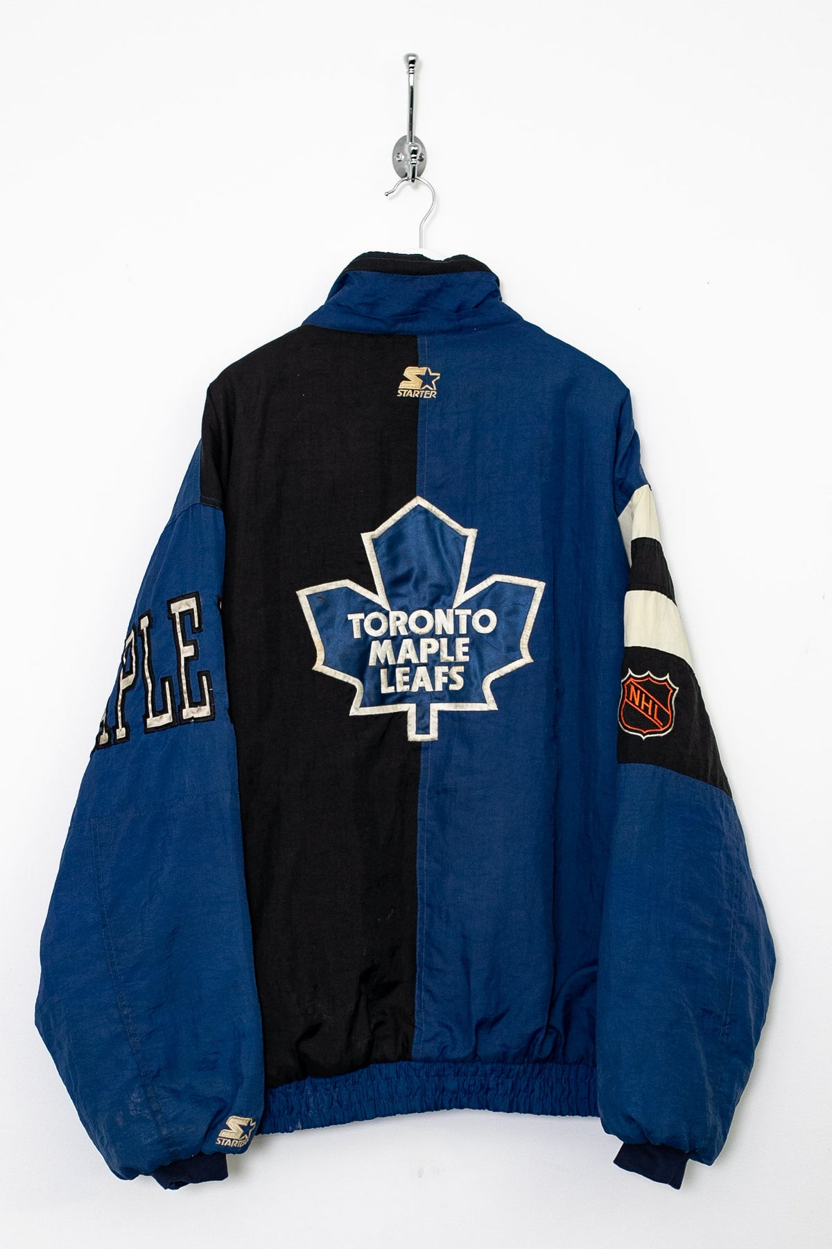 90s Starter NHL Toronto Maple Leafs Padded Jacket (XL)