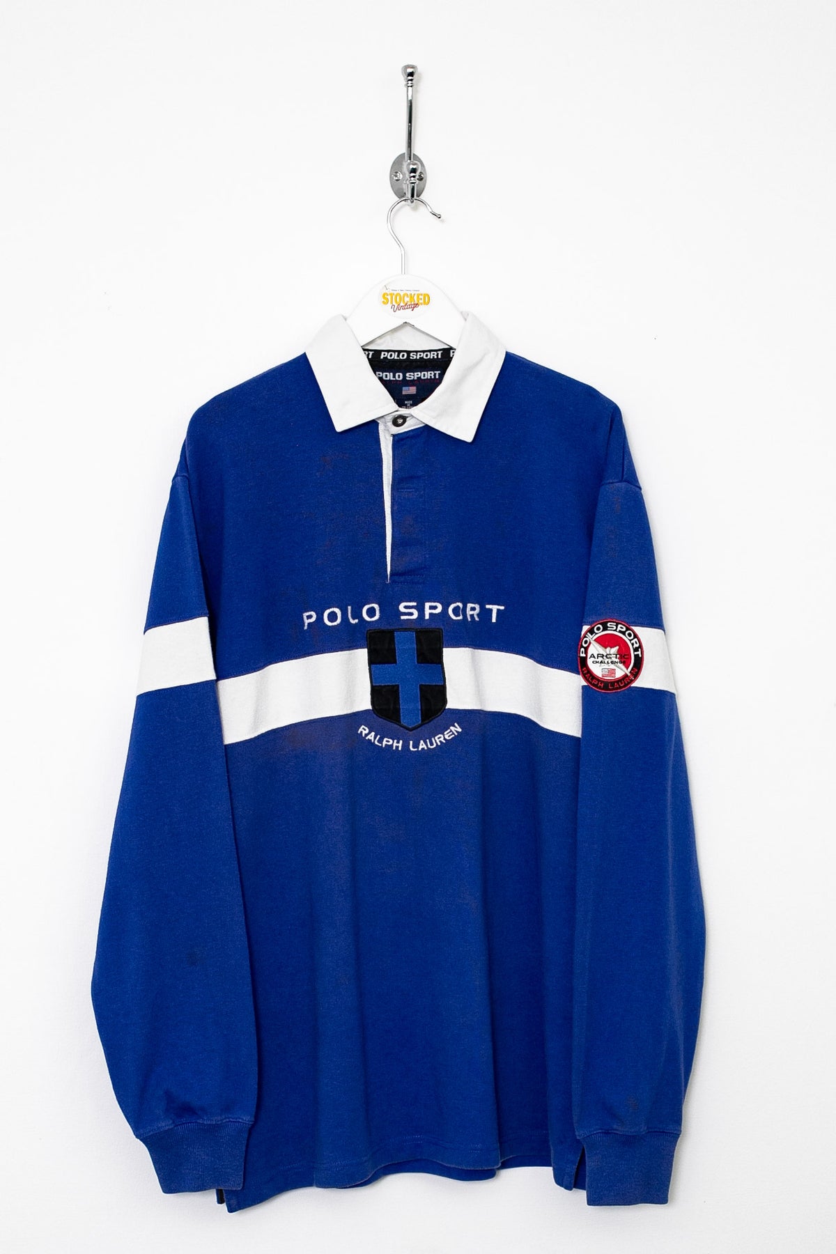 90s Ralph Lauren Polo Sport Rugby Shirt (M)