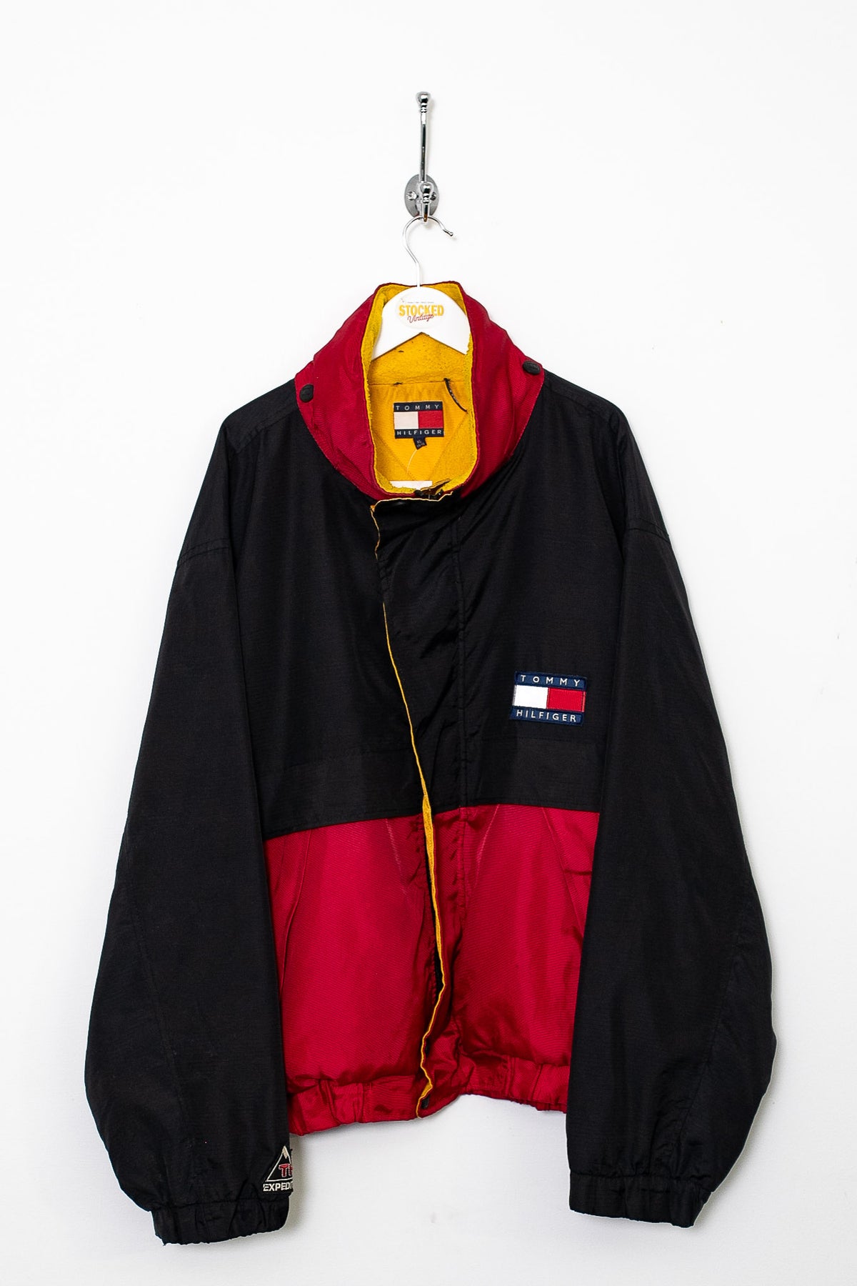 90s Tommy Hilfiger Fleece Lined Jacket (XL)