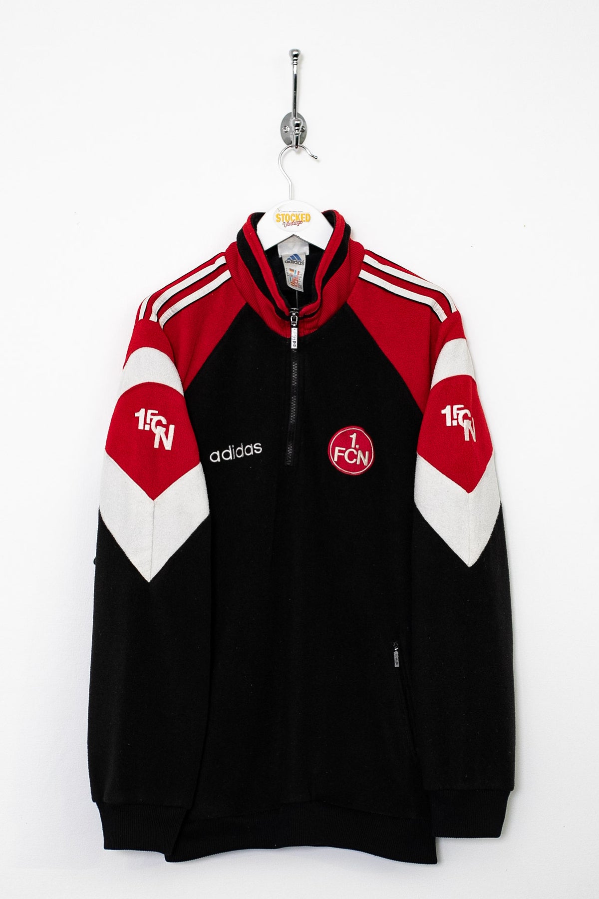 90s Adidas FC Nurnberg 1/4 Zip Fleece (L)