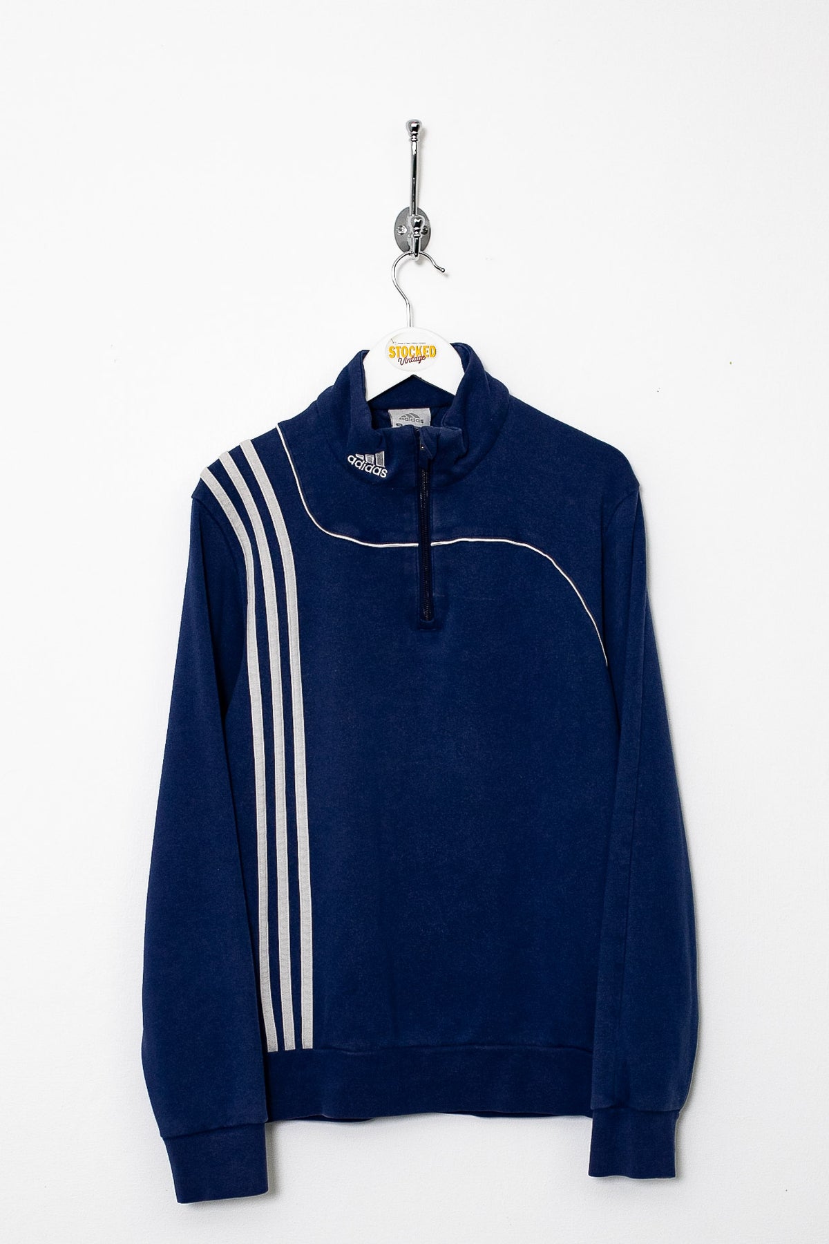 00s Adidas 1/4 Zip Sweatshirt (S)