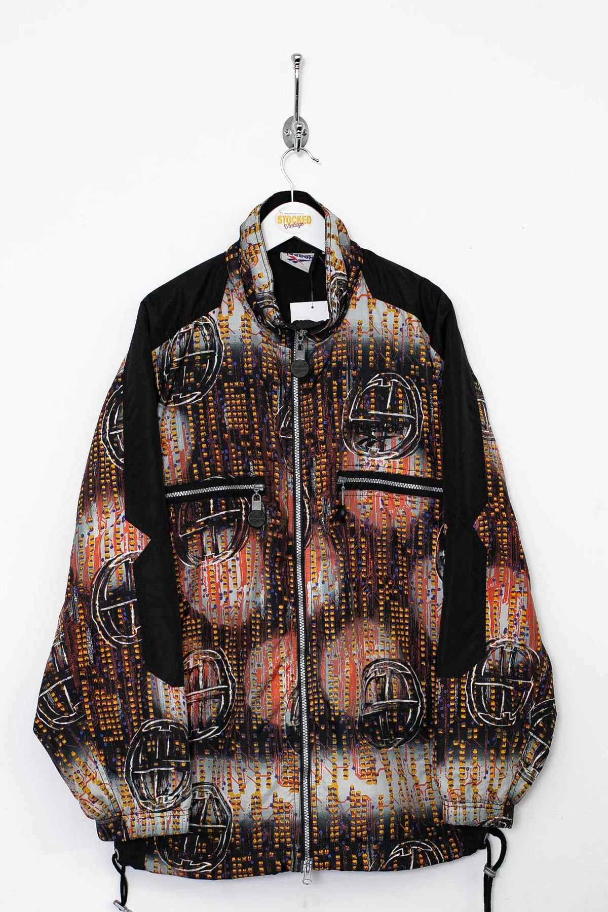 90s Reebok Fleece Lined Coat (M)