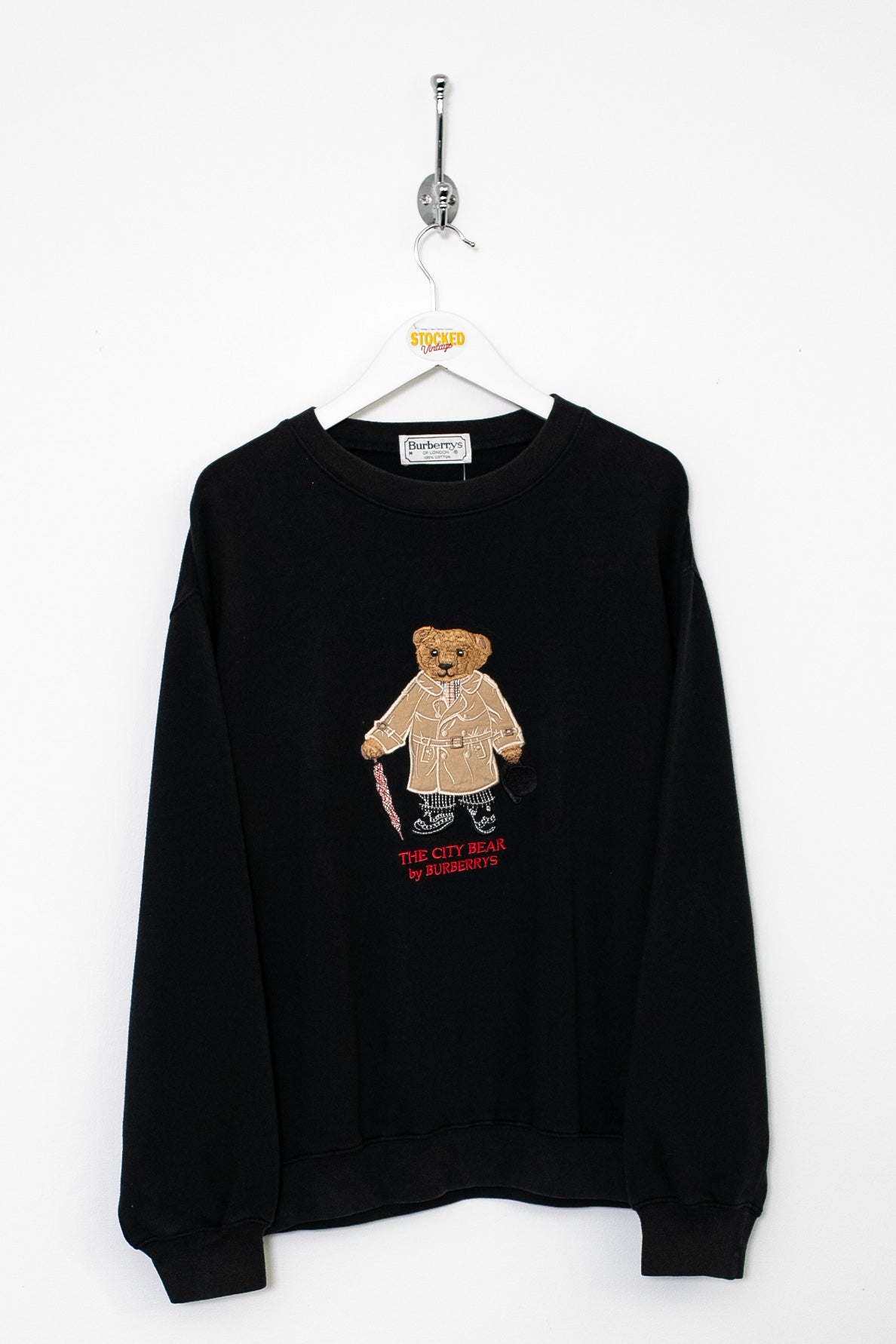 90s Burberry Bear Sweatshirt (S)