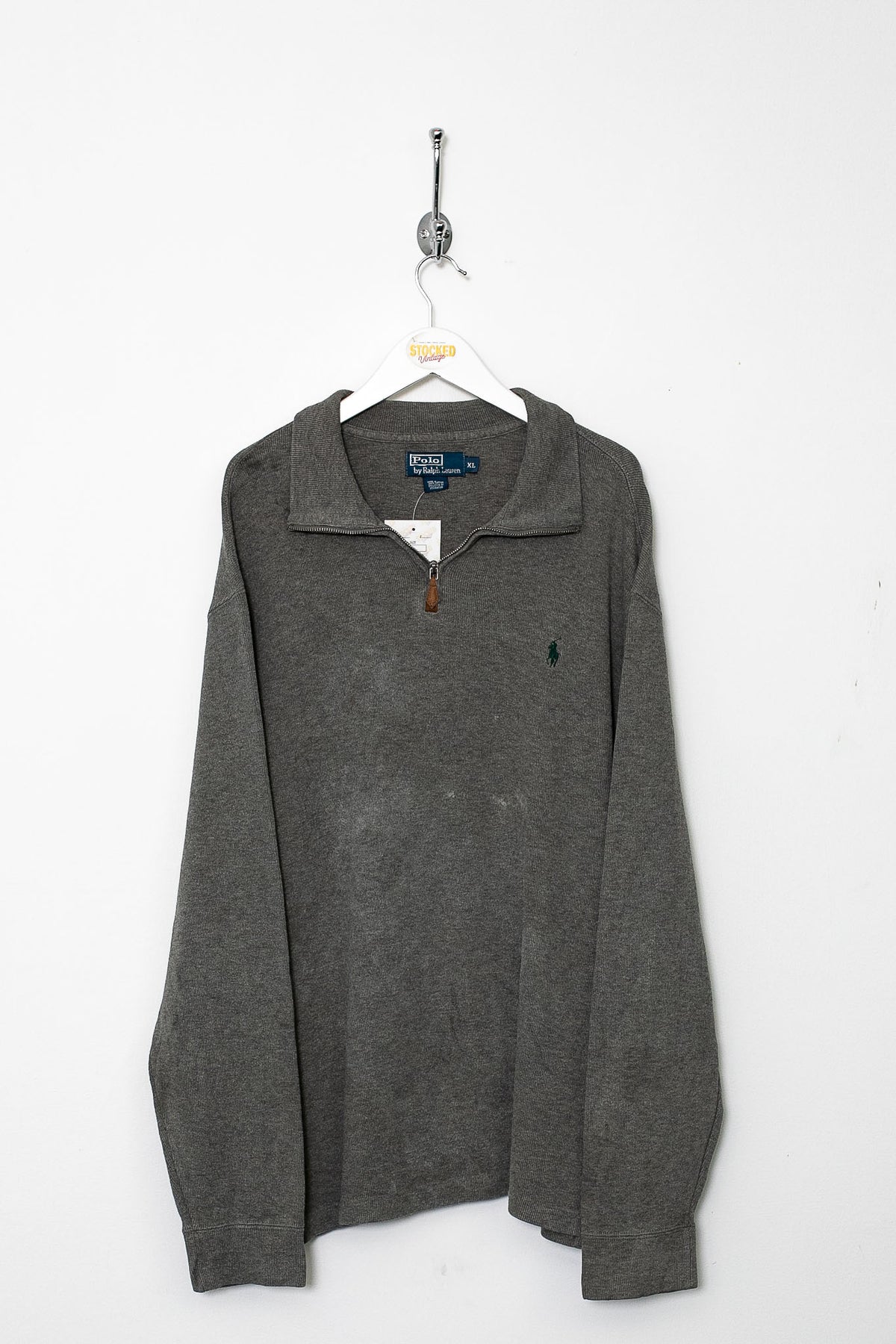 00s Ralph Lauren 1/4 Zip Sweatshirt (XL)
