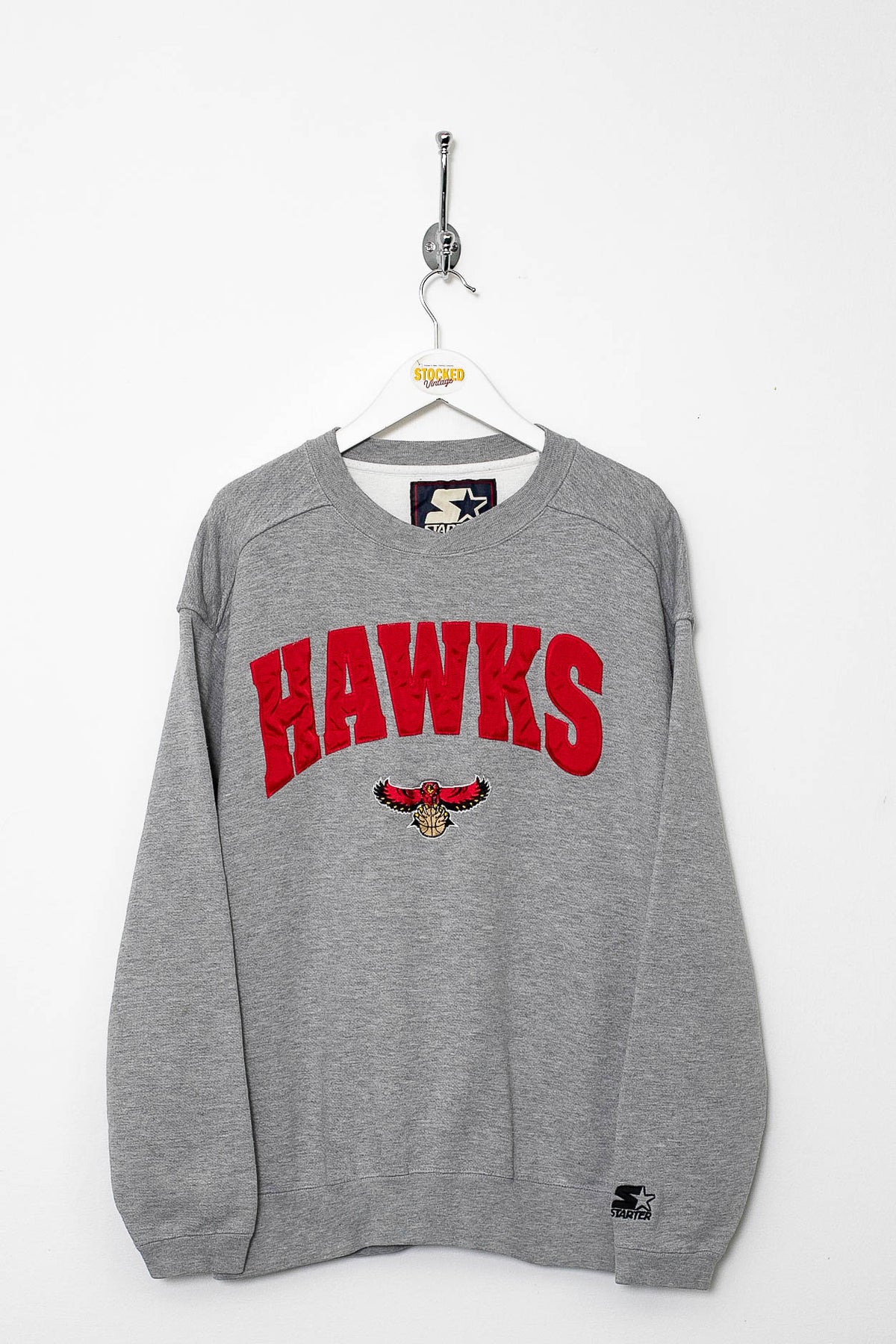 90s Starter NBA Atlanta Hawks Sweatshirt (M)