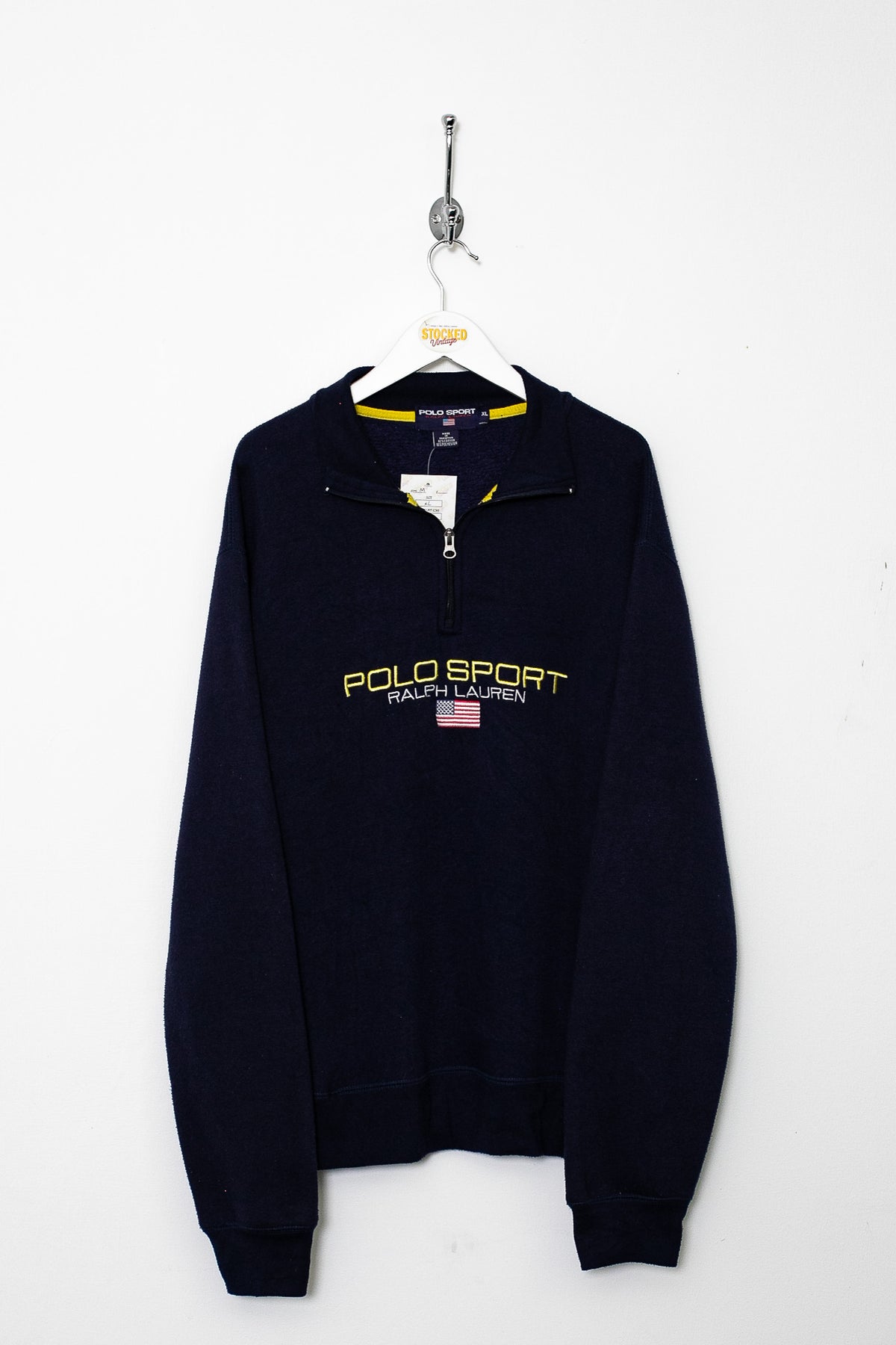 00s Ralph Lauren Polo Sport 1/4 Zip Sweatshirt (M)