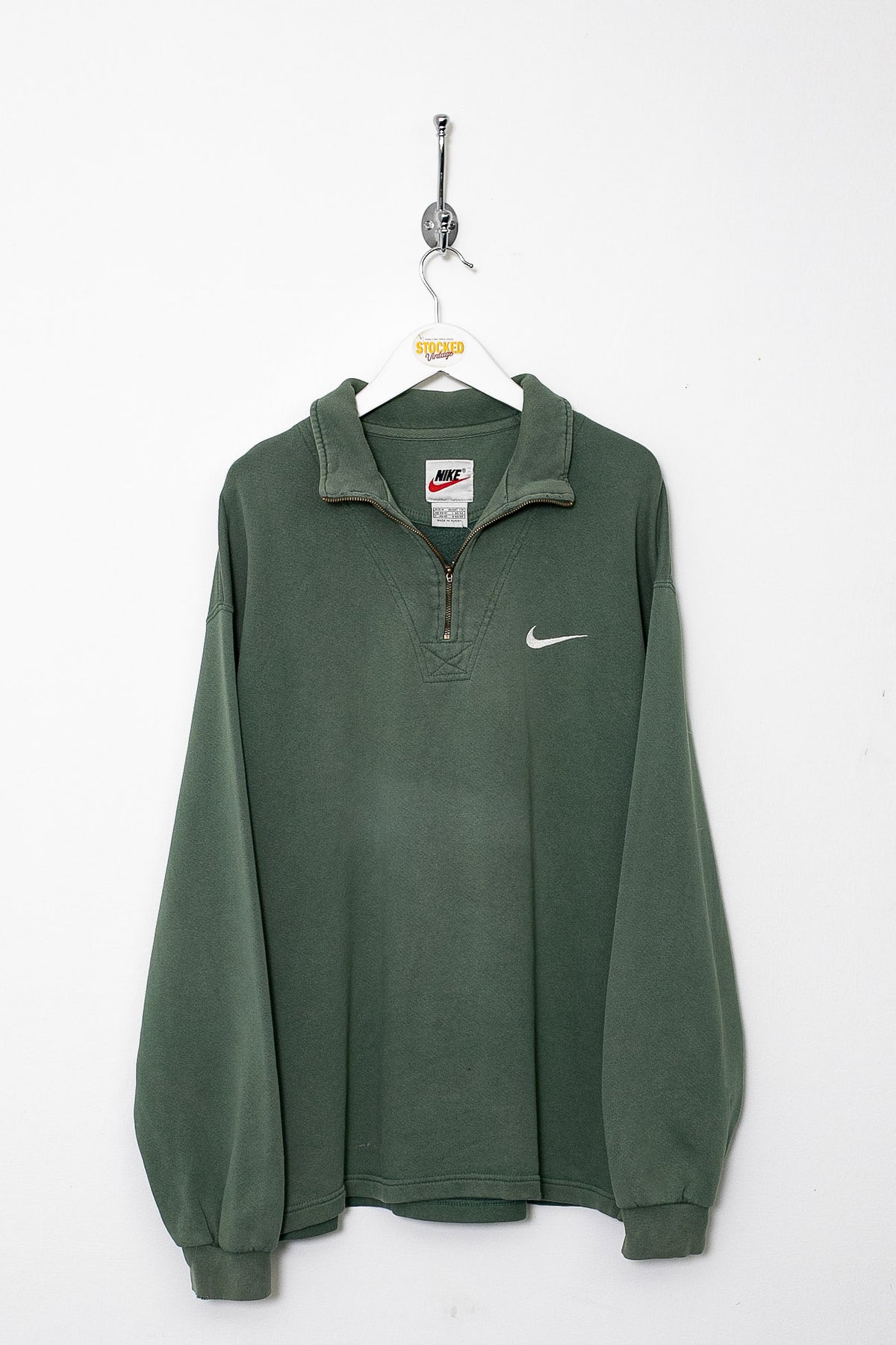 90s Nike 1/4 Zip Sweatshirt (M)