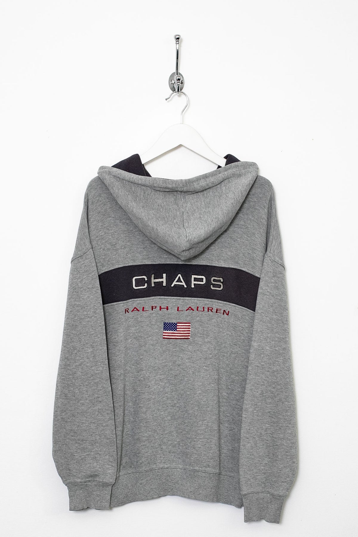 00s Ralph Lauren Chaps Zipped Hoodie (M)