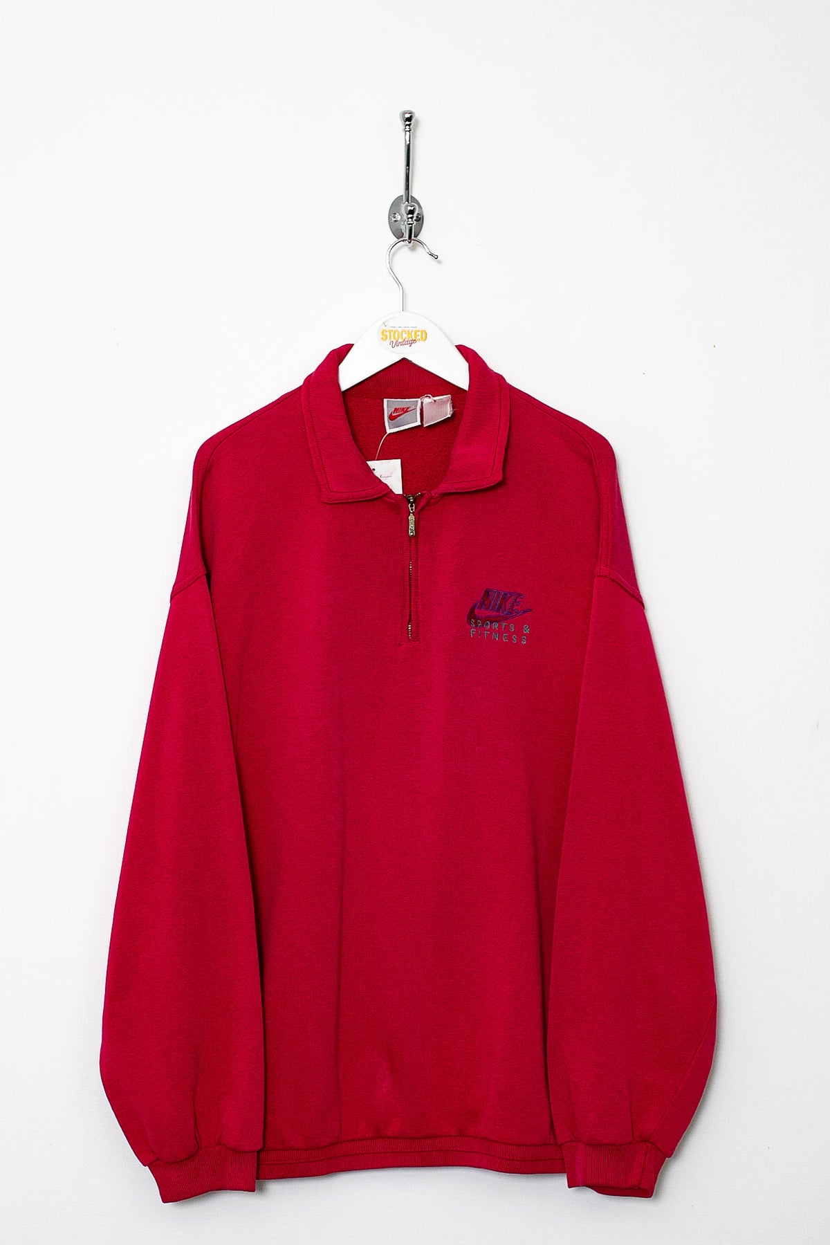 90s Nike 1/4 Zip Sweatshirt (L)