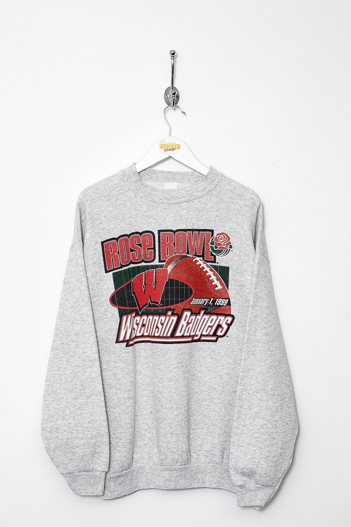 1999 NFL Wisconsin Badgers Graphic Sweatshirt (M)