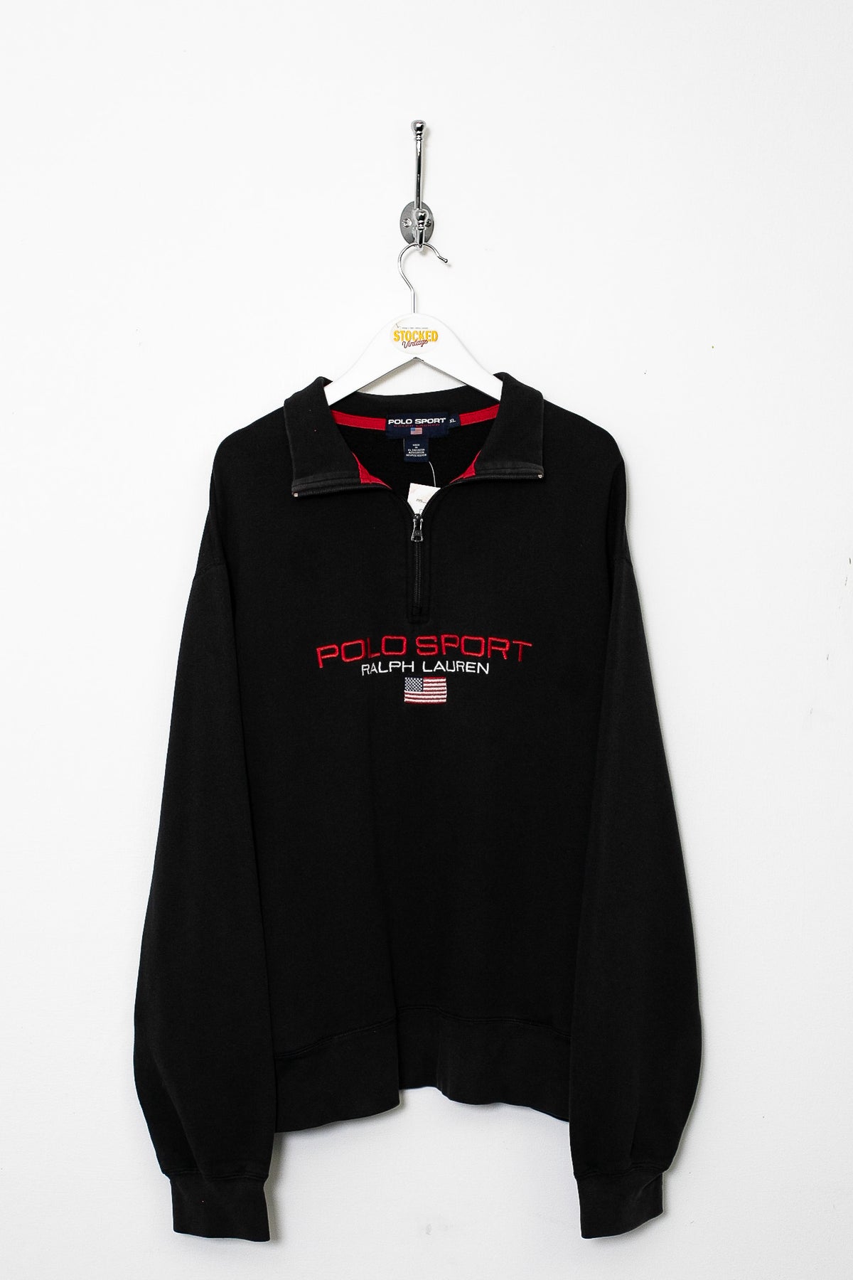 00s Ralph Lauren Polo Sport 1/4 Zip Sweatshirt (XL)