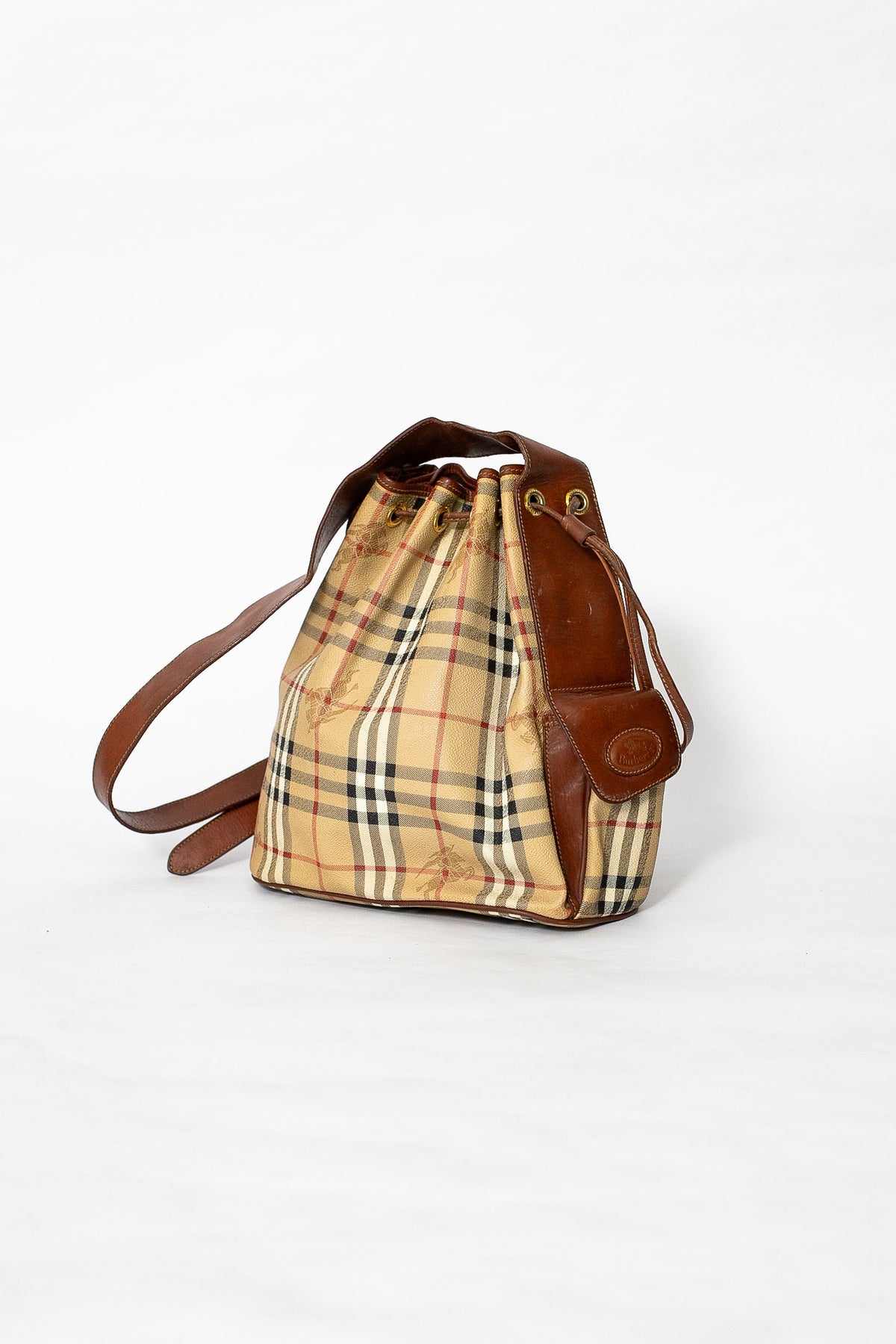 90s Burberry Nova Check Sling Bag
