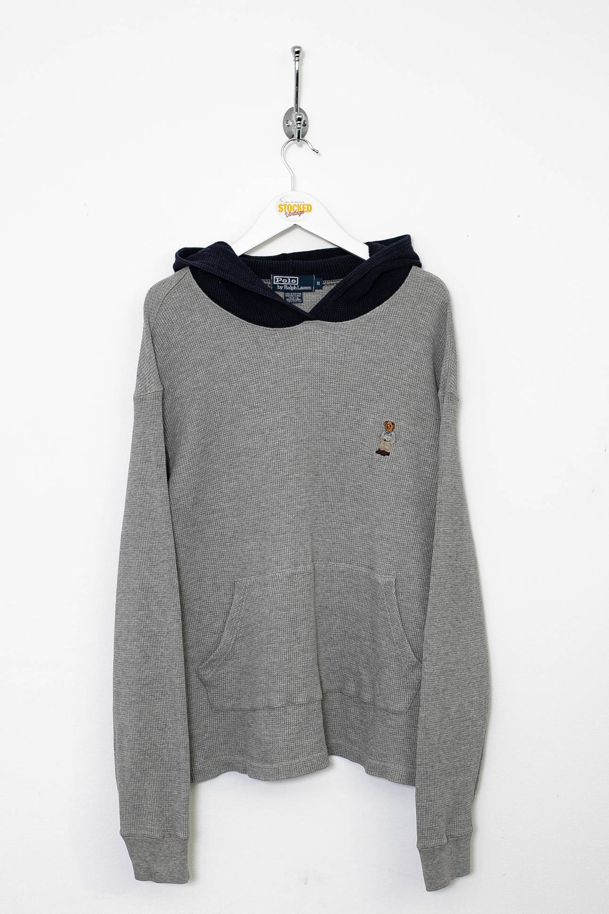 00s Ralph Lauren Polo Bear Hoodie (M)