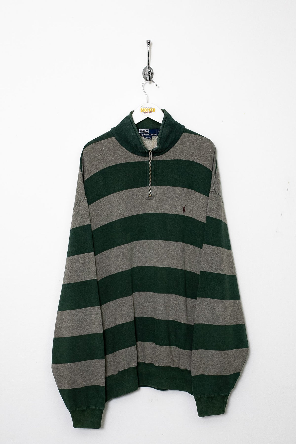 00s Ralph Lauren 1/4 Zip Sweatshirt (XL)