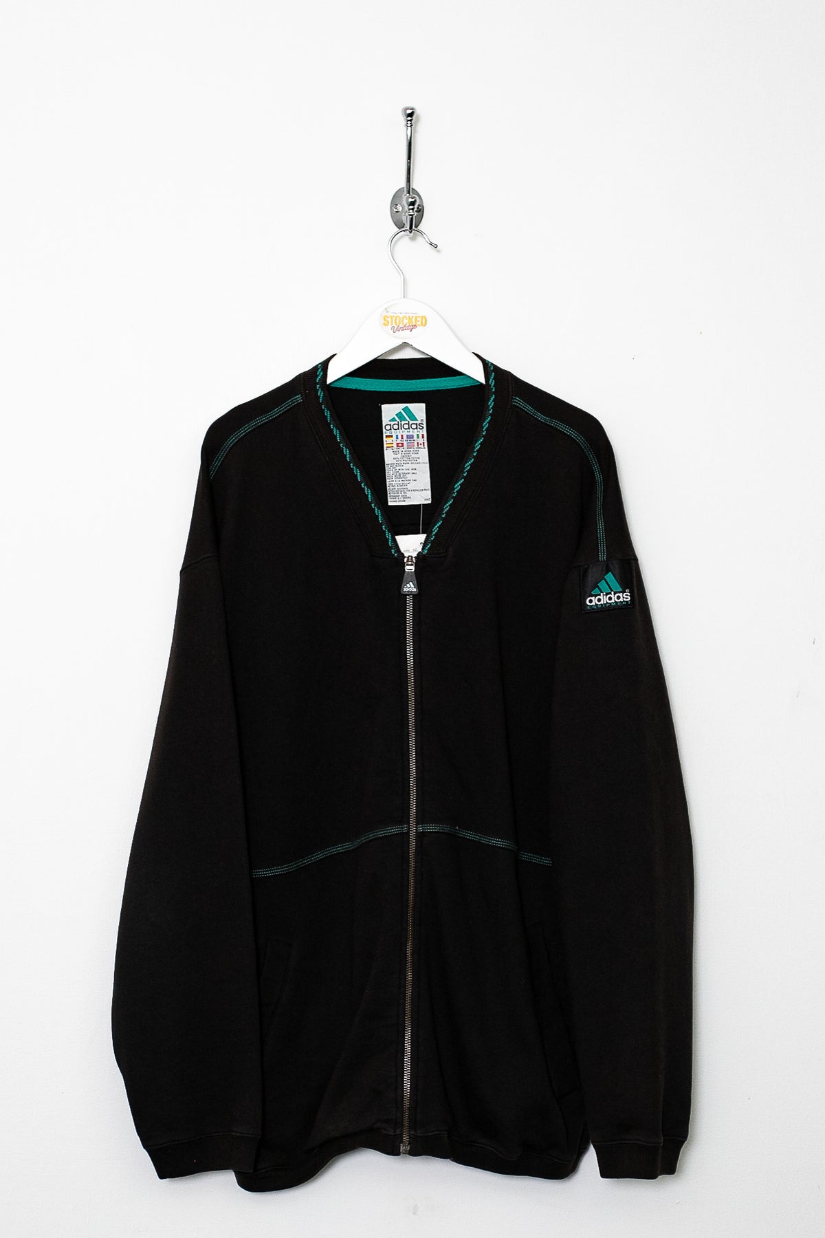 90s Adidas Equipment 1/4 Zip Sweatshirt (XL)