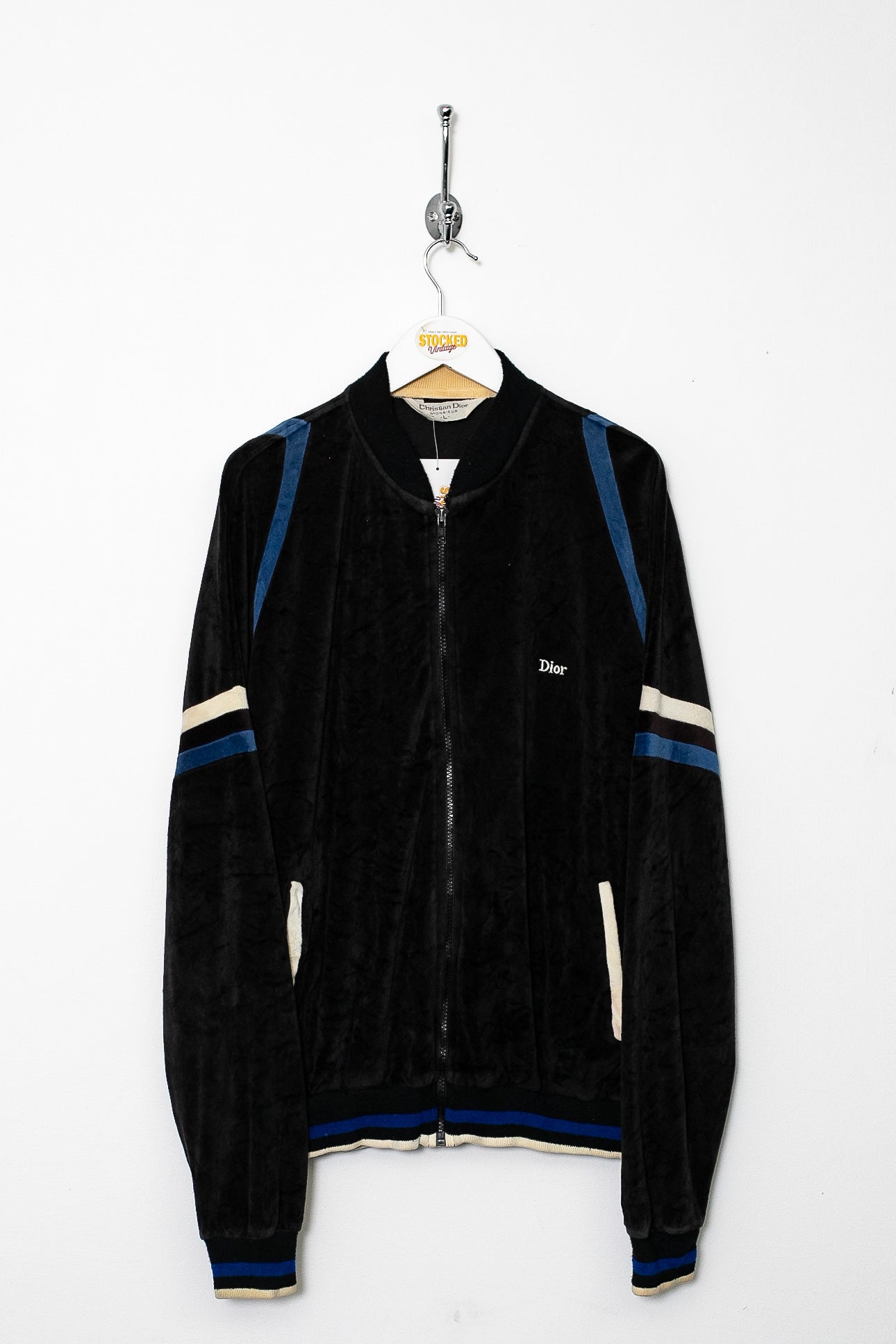90s Christian Dior Velour Jacket (M) – Stocked Vintage
