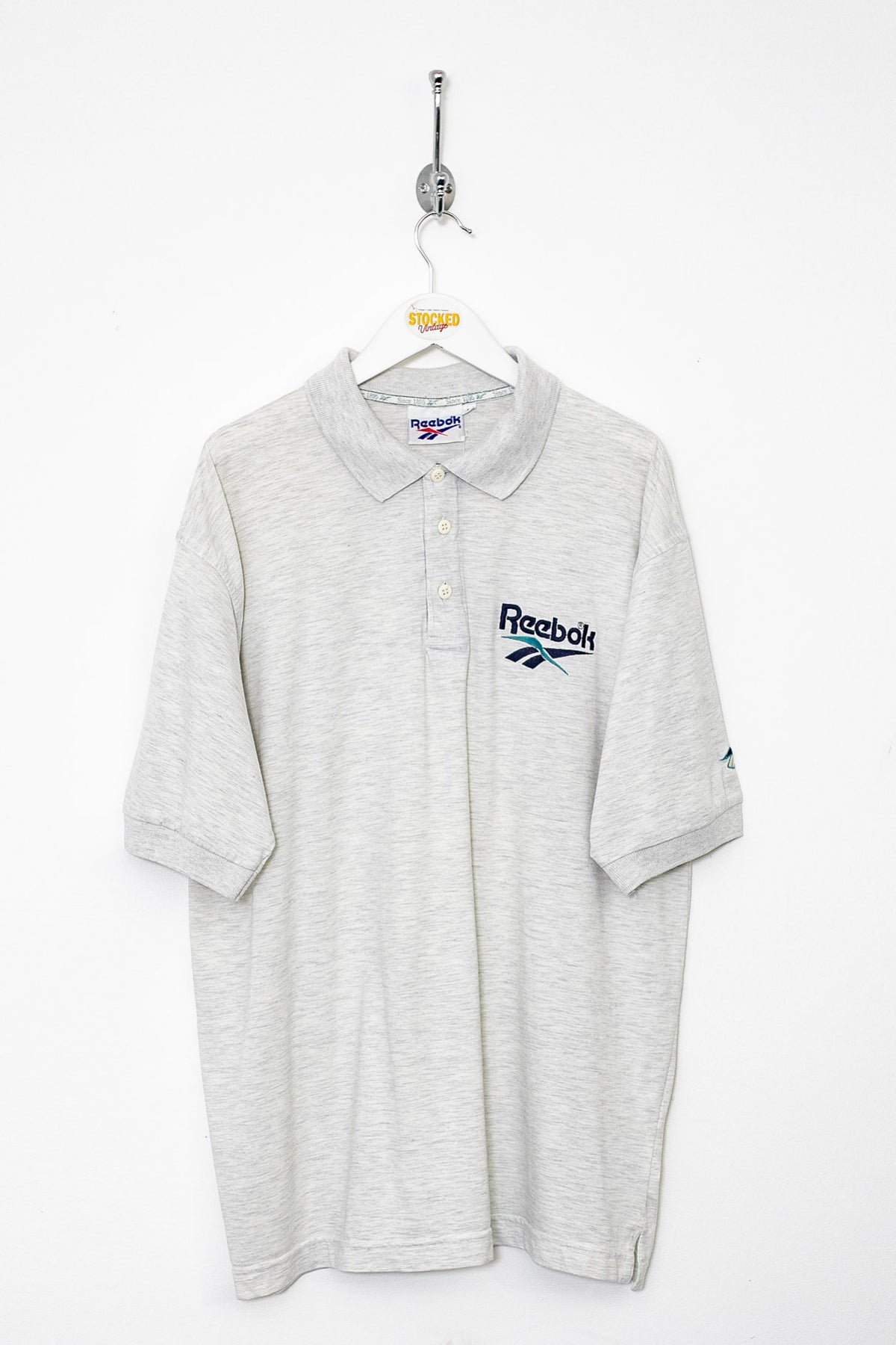 00s Reebok Polo shirt (L)