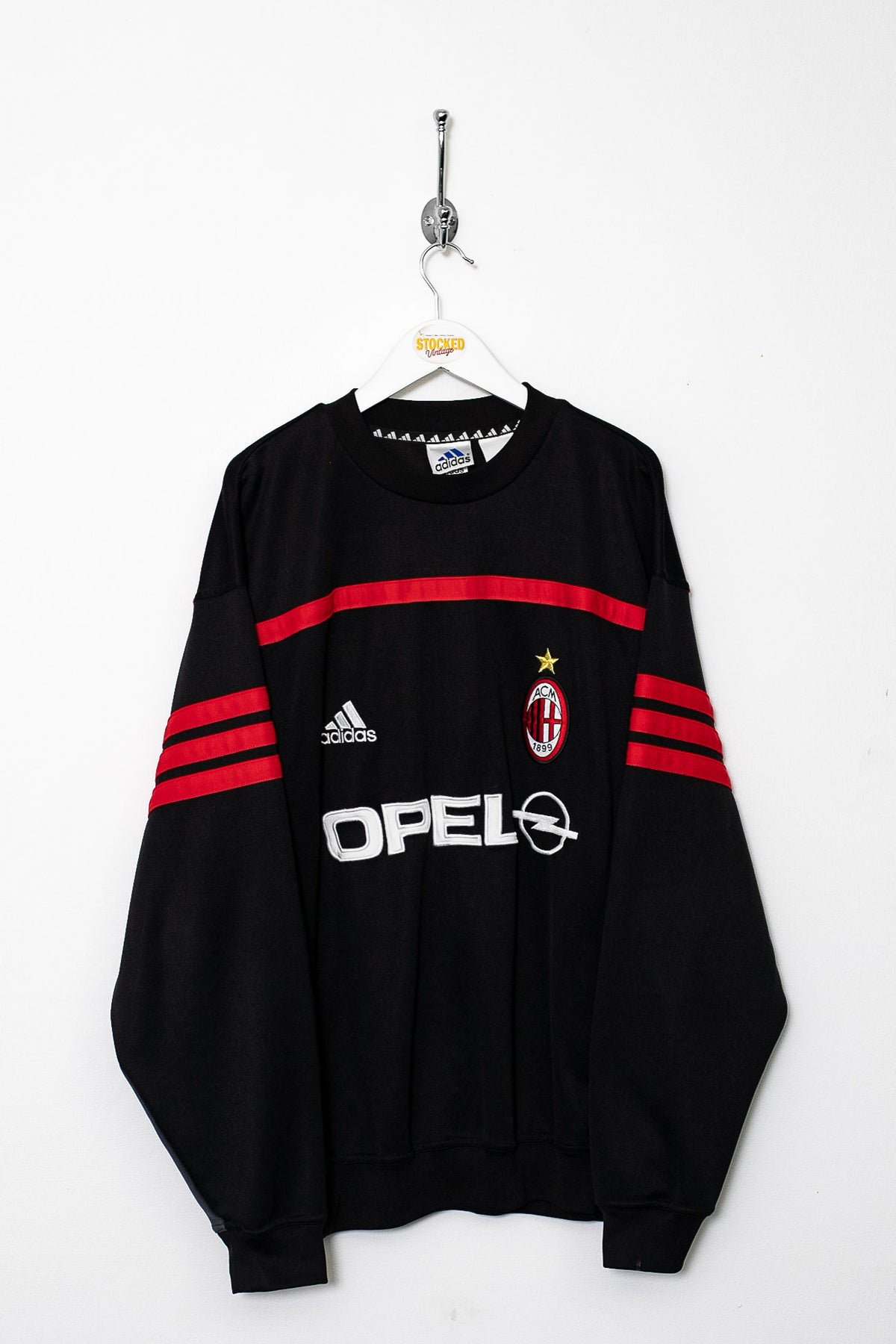 1999/00 Adidas AC Milan Training Sweatshirt (L)