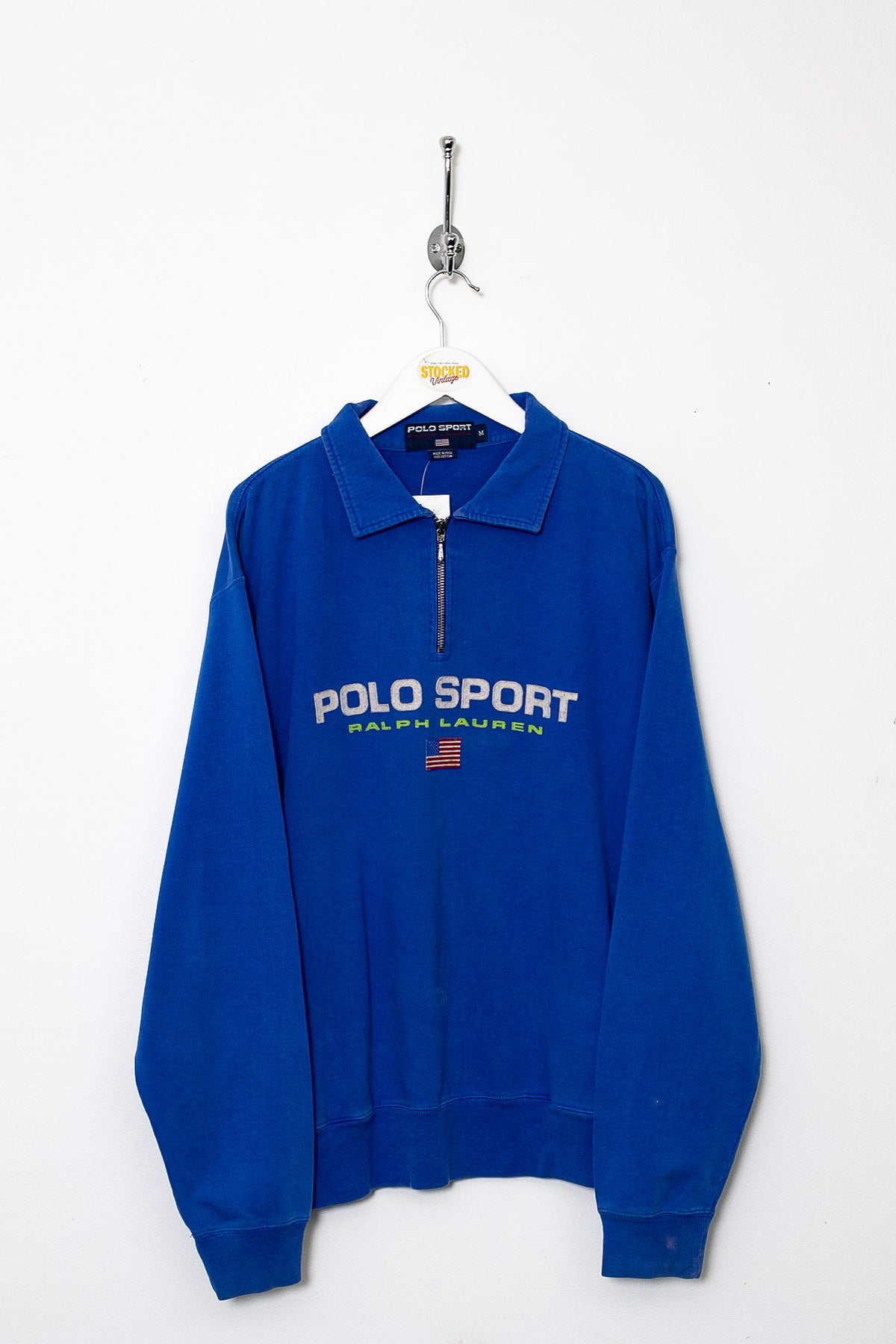 00s Ralph Lauren Polo Sport 1/4 Zip Sweatshirt (M)