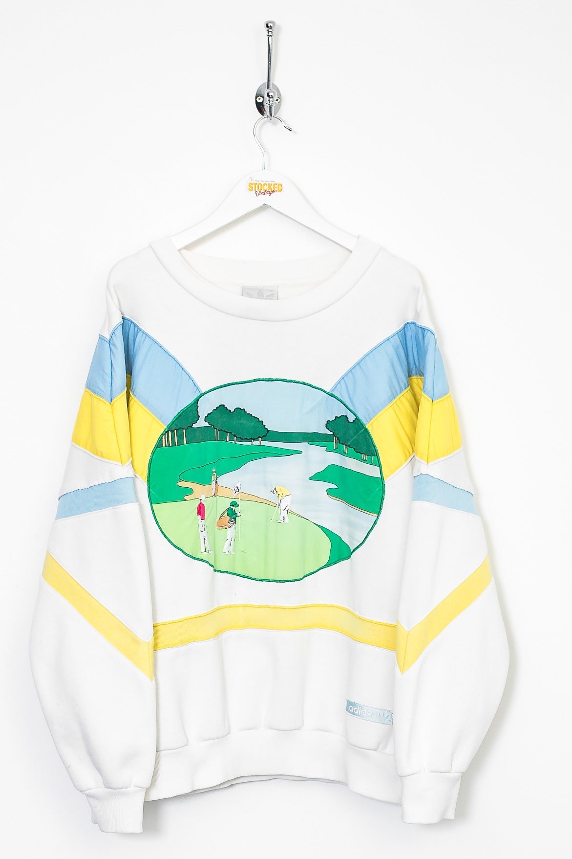 Rare 80s Adidas "The Hills" Golf Sweatshirt (M)