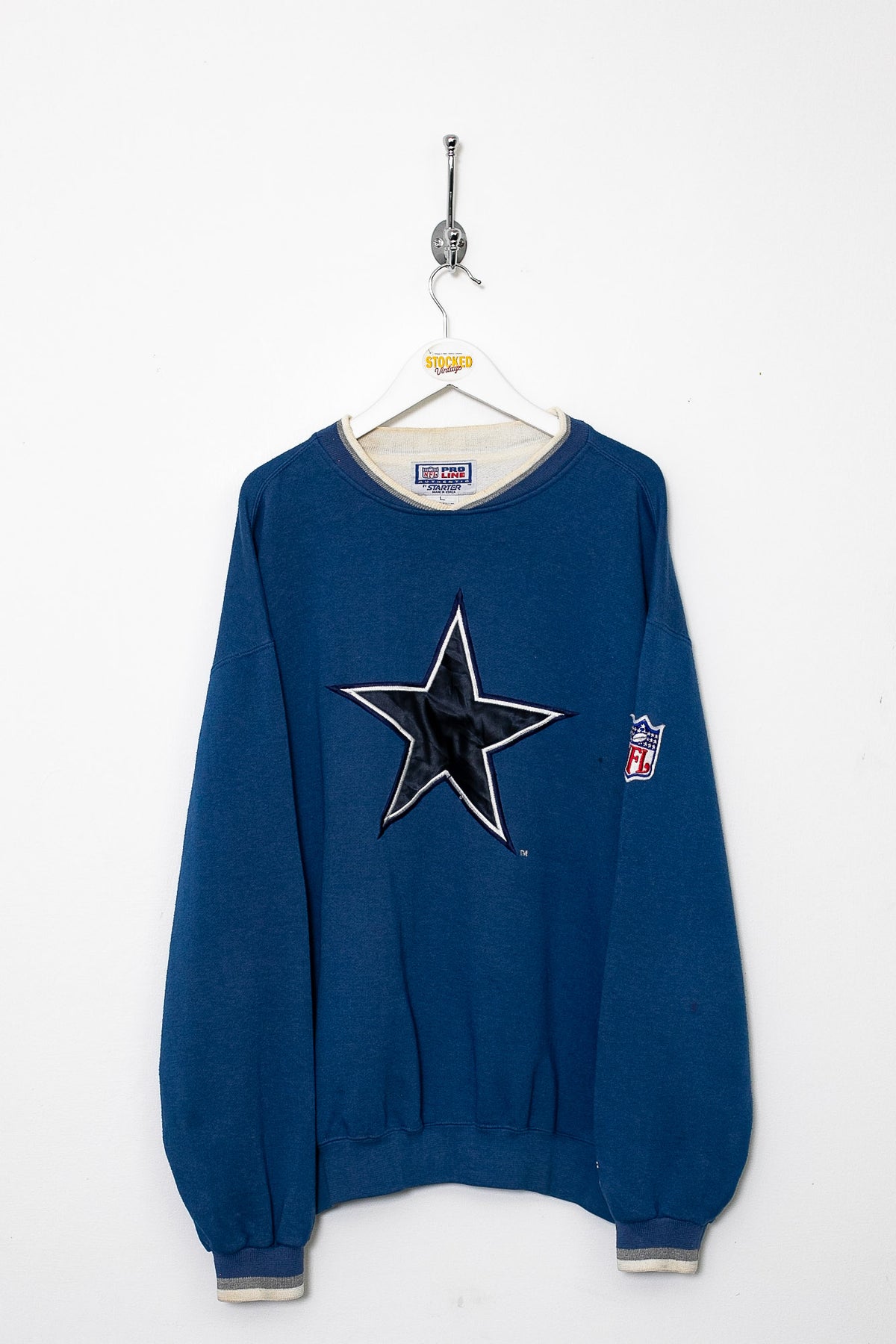 90s Starter NFL Dallas Cowboys Sweatshirt (L)