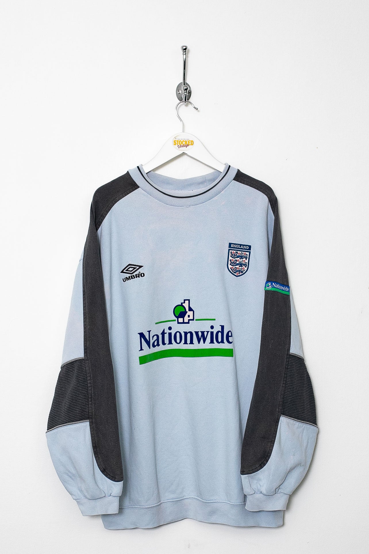 90s Umbro England training Sweatshirt (L) – Stocked Vintage