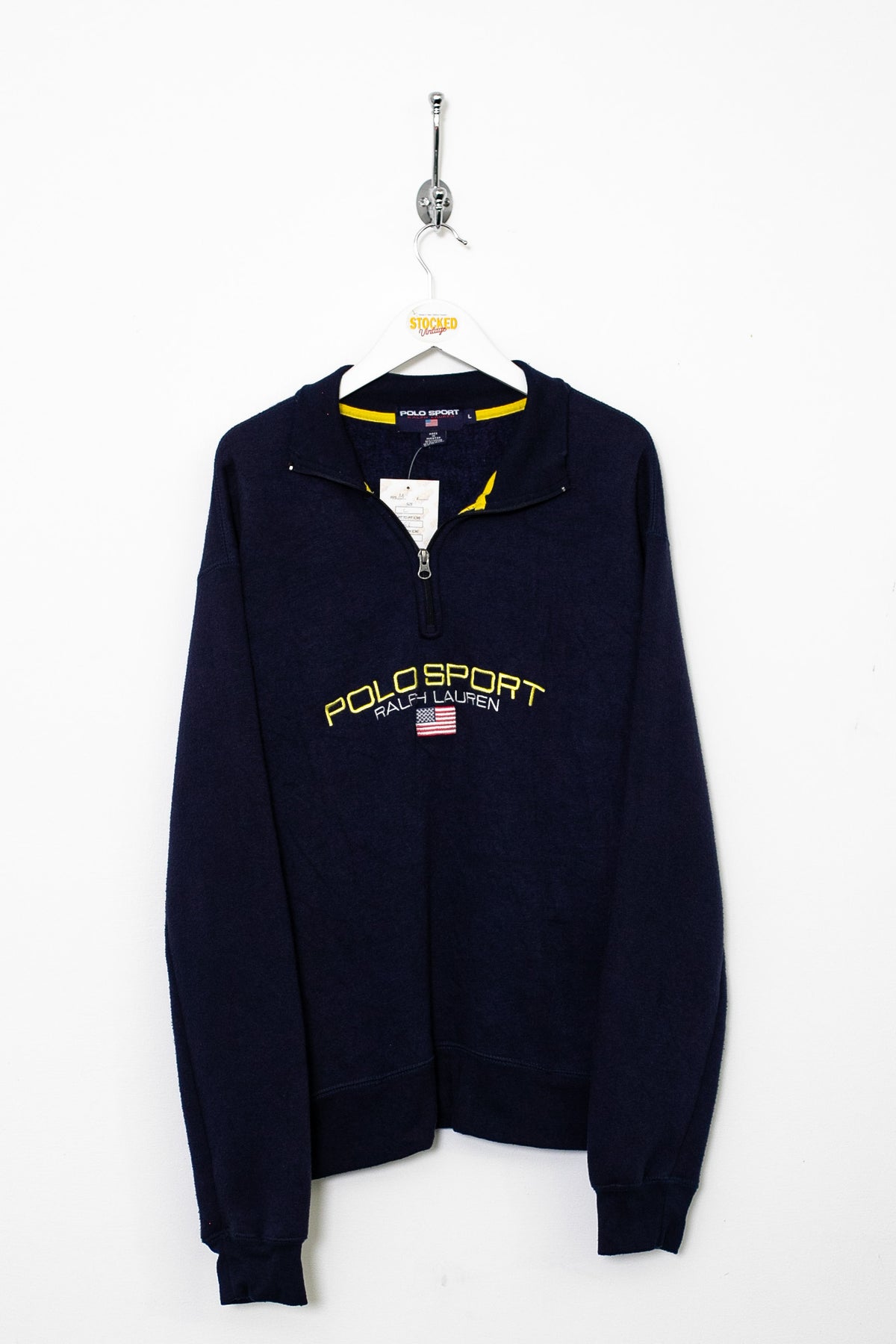 00s Ralph Lauren Polo Sport 1/4 Zip Sweatshirt (M)