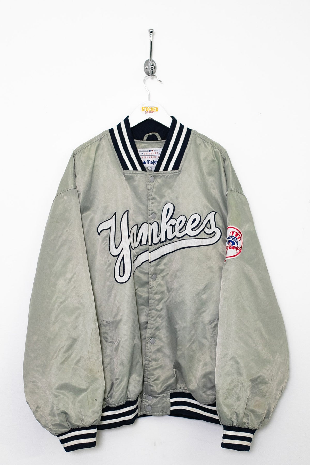 90s Majestic MLB NY Yankees Varsity Jacket (XXL)