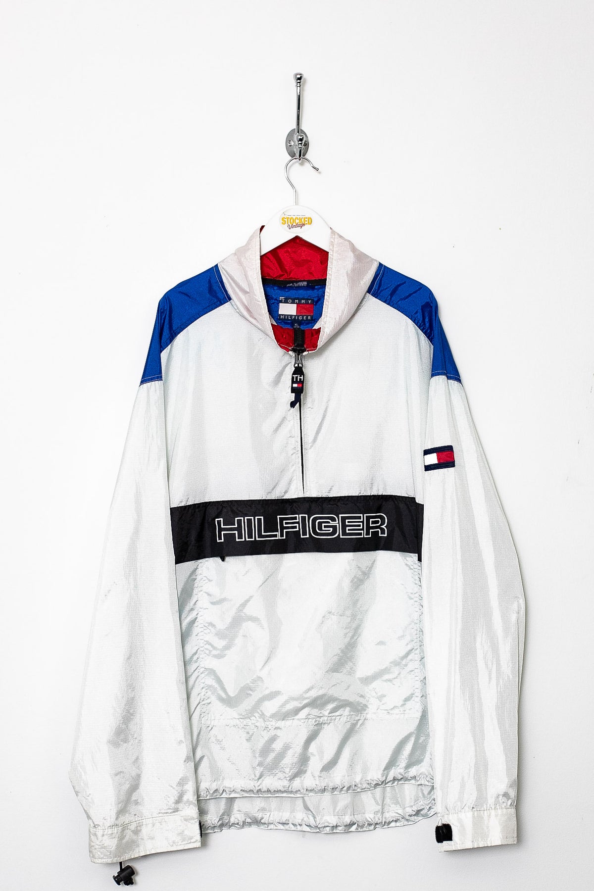 90s Tommy Hilfiger 1/4 Zip Jacket (XL)