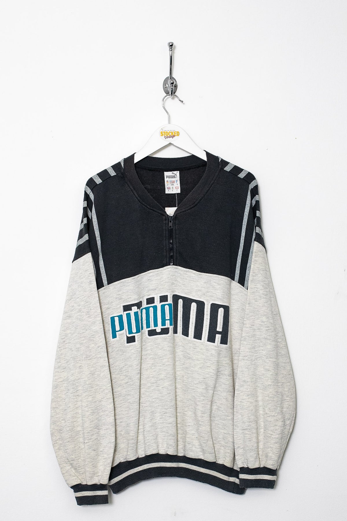 90s Puma 1/4 Zip Sweatshirt (M)