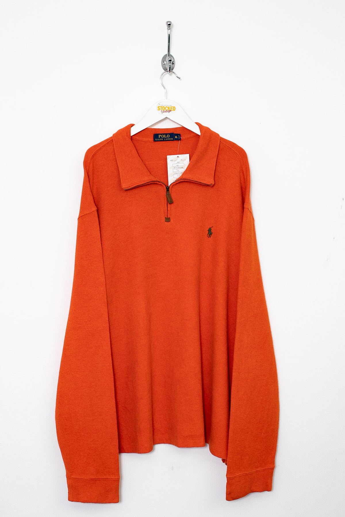 00s Ralph Lauren 1/4 Zip Sweatshirt (XL)