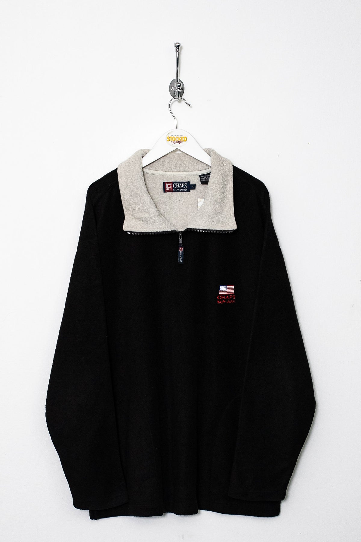 00s Ralph Lauren Chaps 1/4 Zip Fleece (XL)