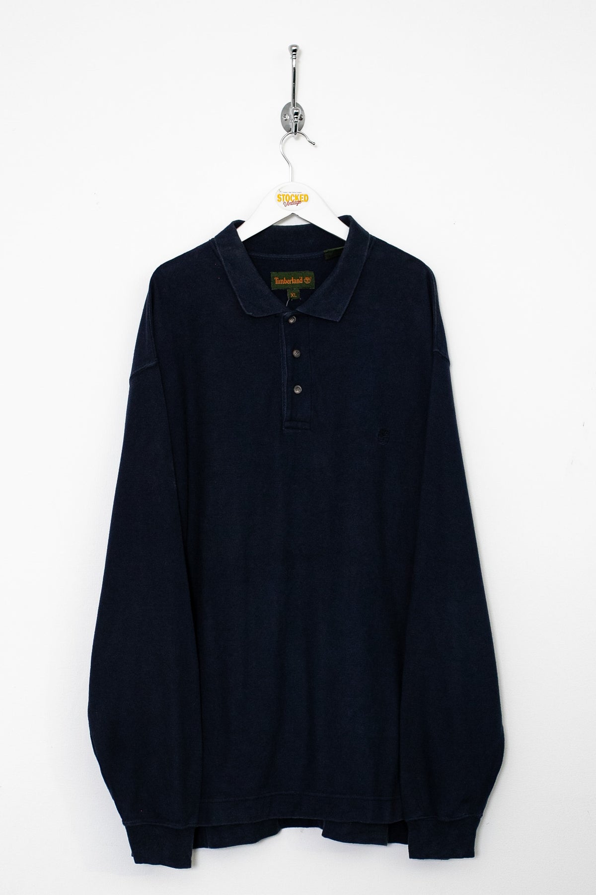 00s Timberland Long Sleeve Polo Shirt (XL)