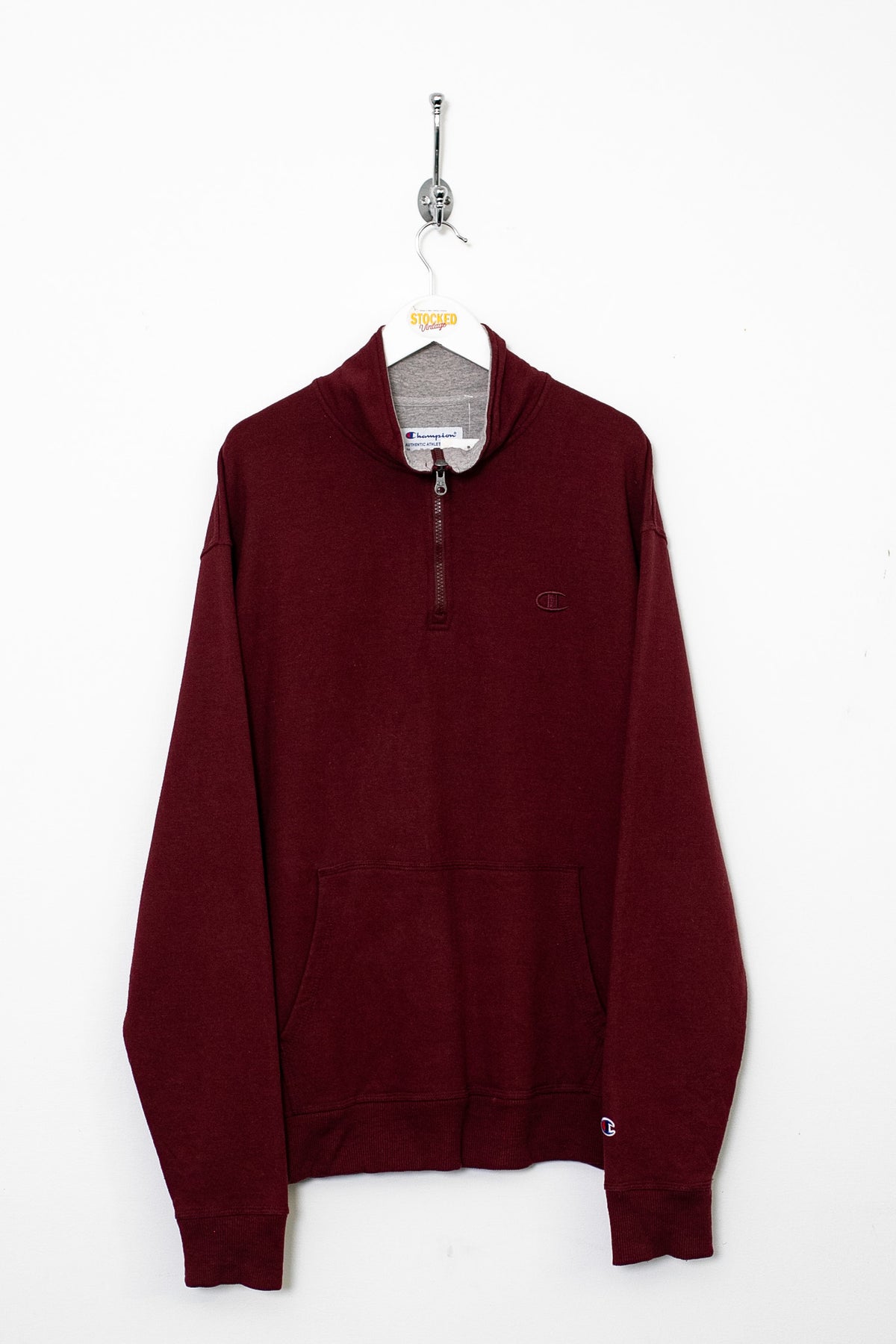 00s Champion 1/4 Zip Sweatshirt (L)