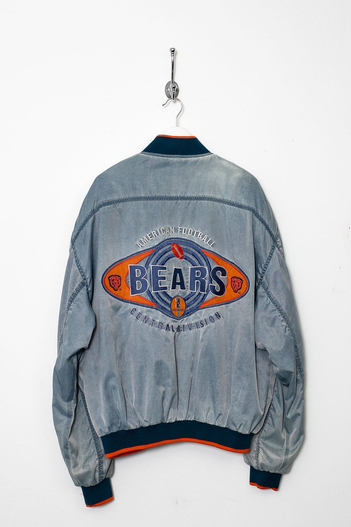 90s Campri NFL Chicago Bears Varsity Jacket (M)