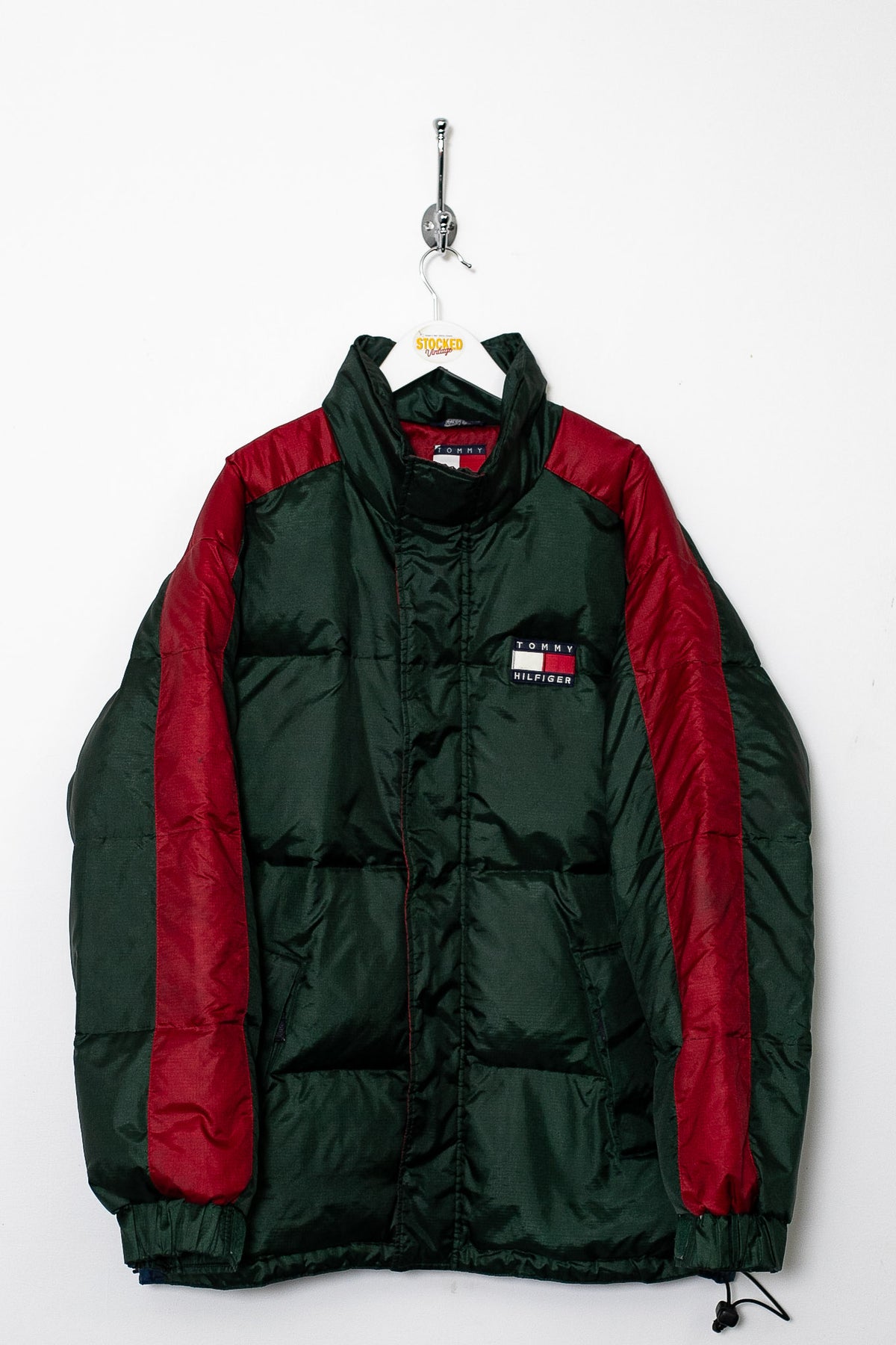 90s Tommy Hilfiger Puffer Jacket (L)