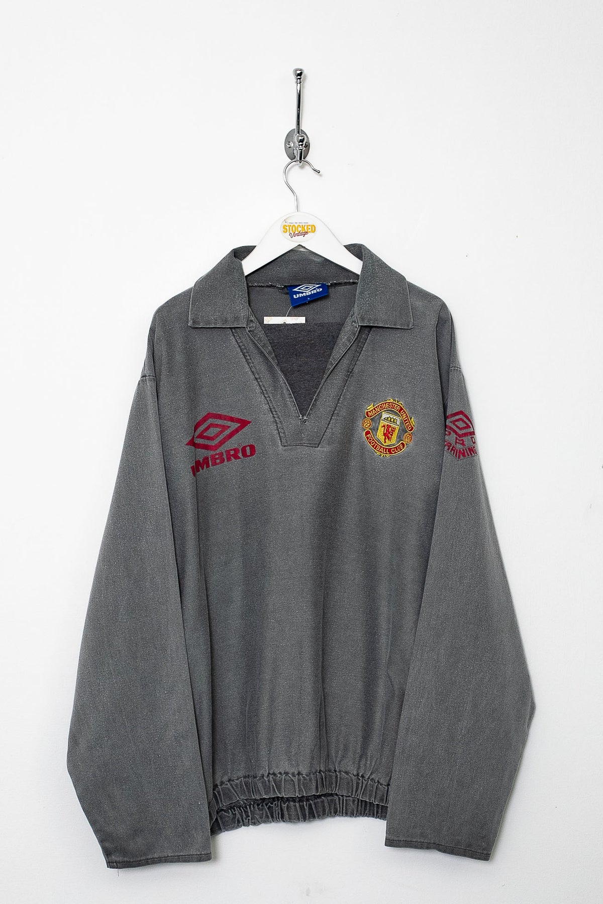 1994/95 Umbro Man U Drill Pullover (L)