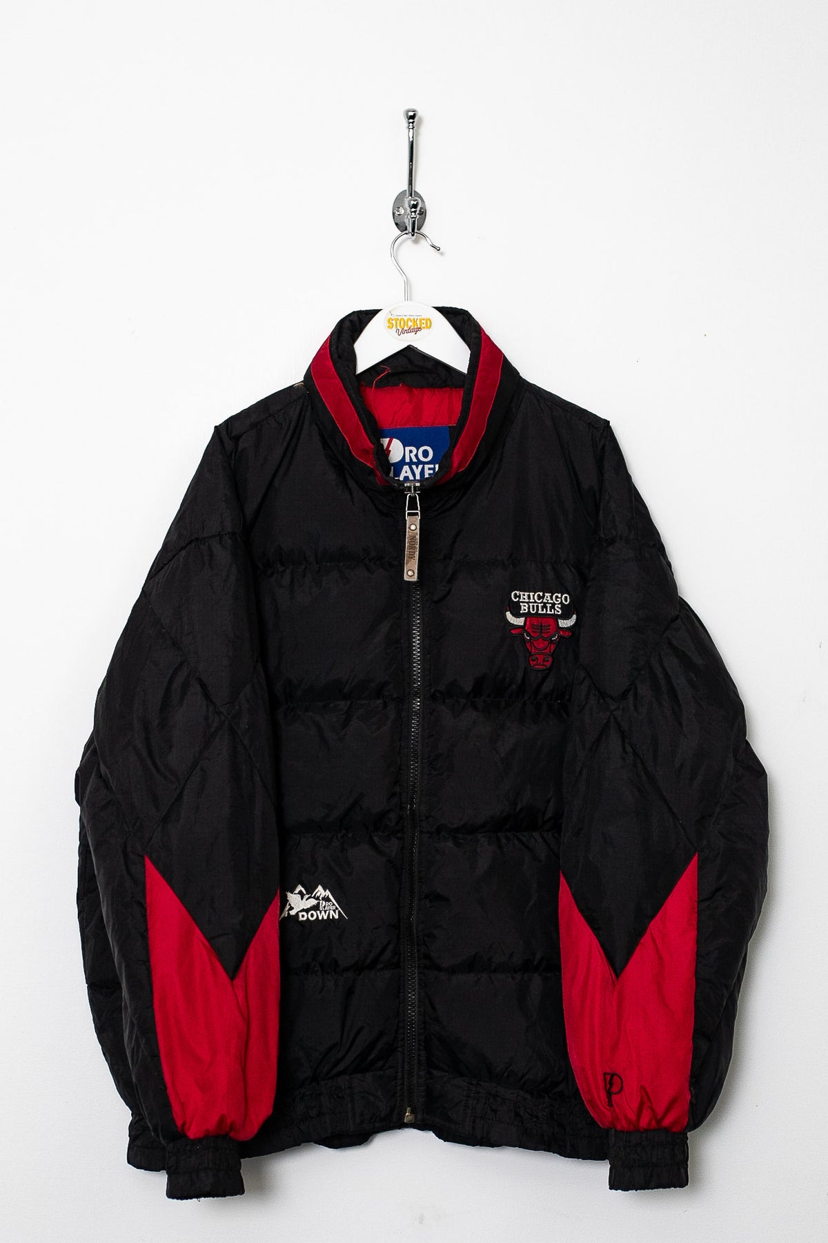 90s Chicago Bulls Puffer Jacket (XL)