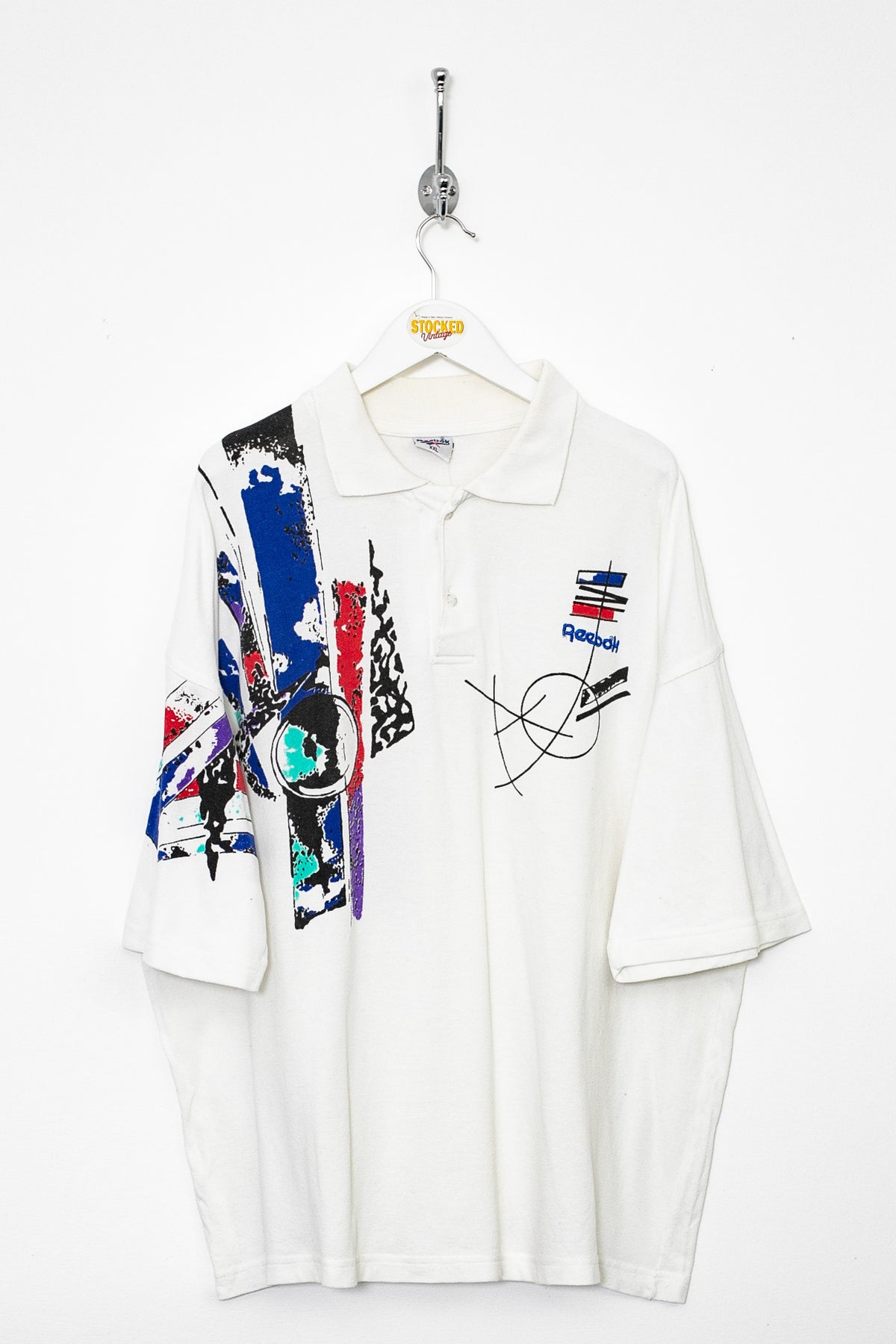 90s Reebok Polo Shirt (XXL)