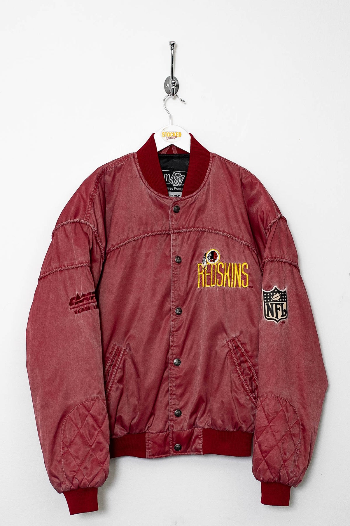 90s NFL Campri Washington Redskins Varsity Jacket (L)