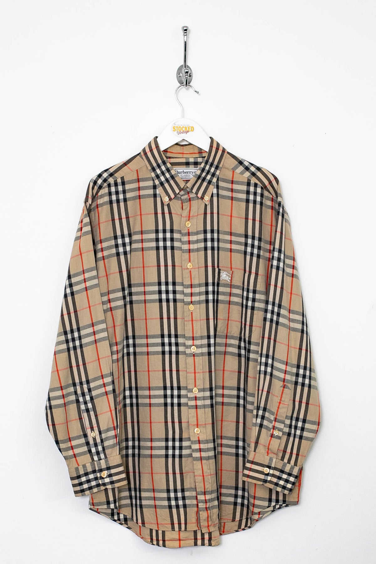 90s Burberry Shirt (L)