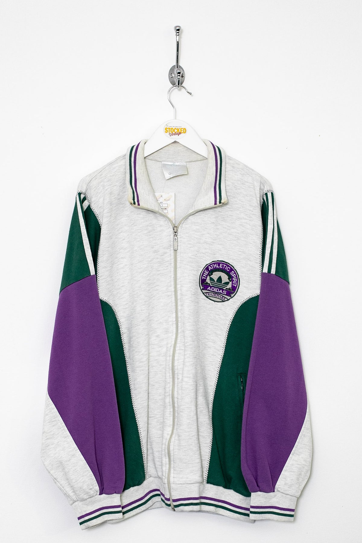 90s Adidas Zipped Sweatshirt (L)