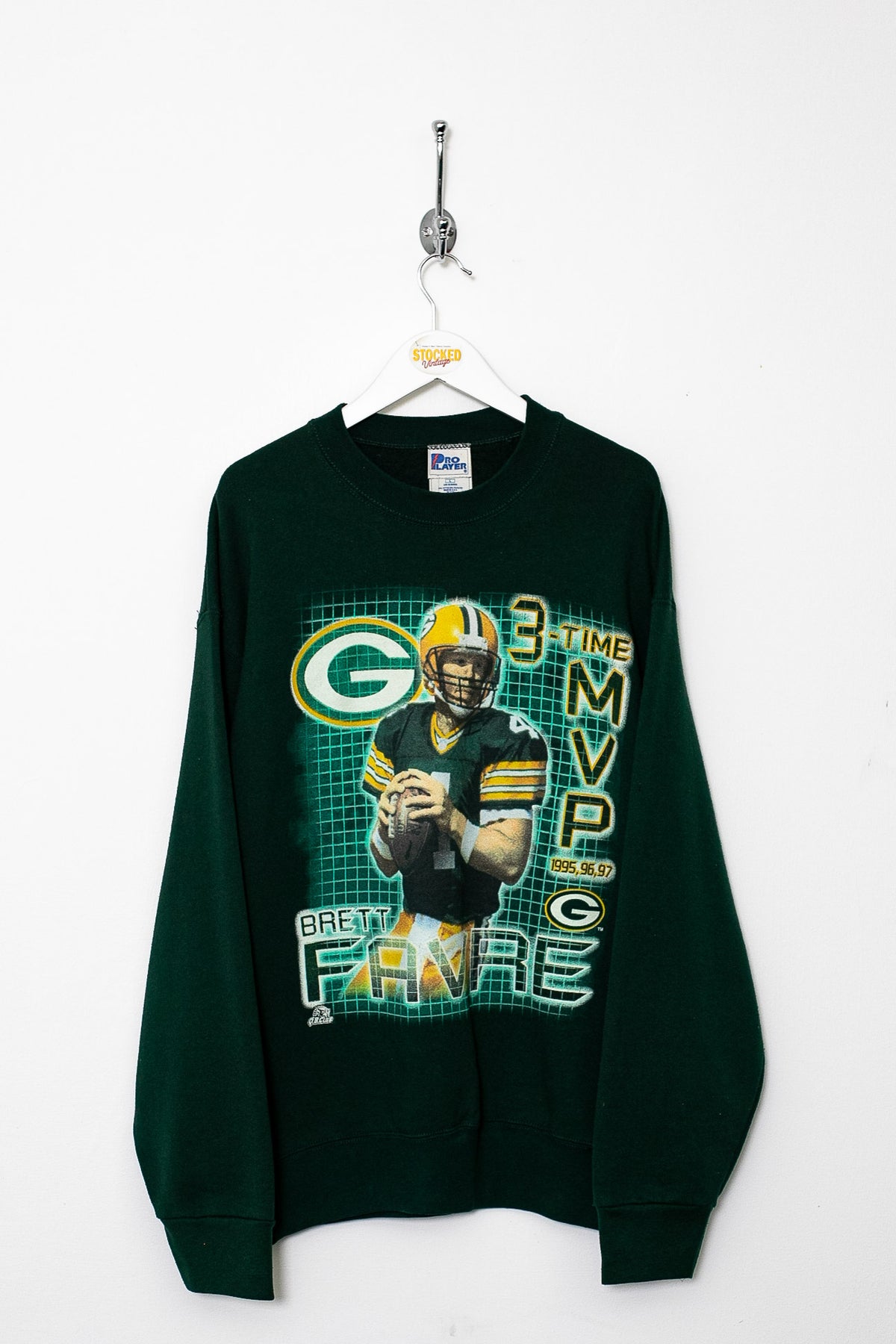 90s NFL Green Bay Packers Sweatshirt (M)