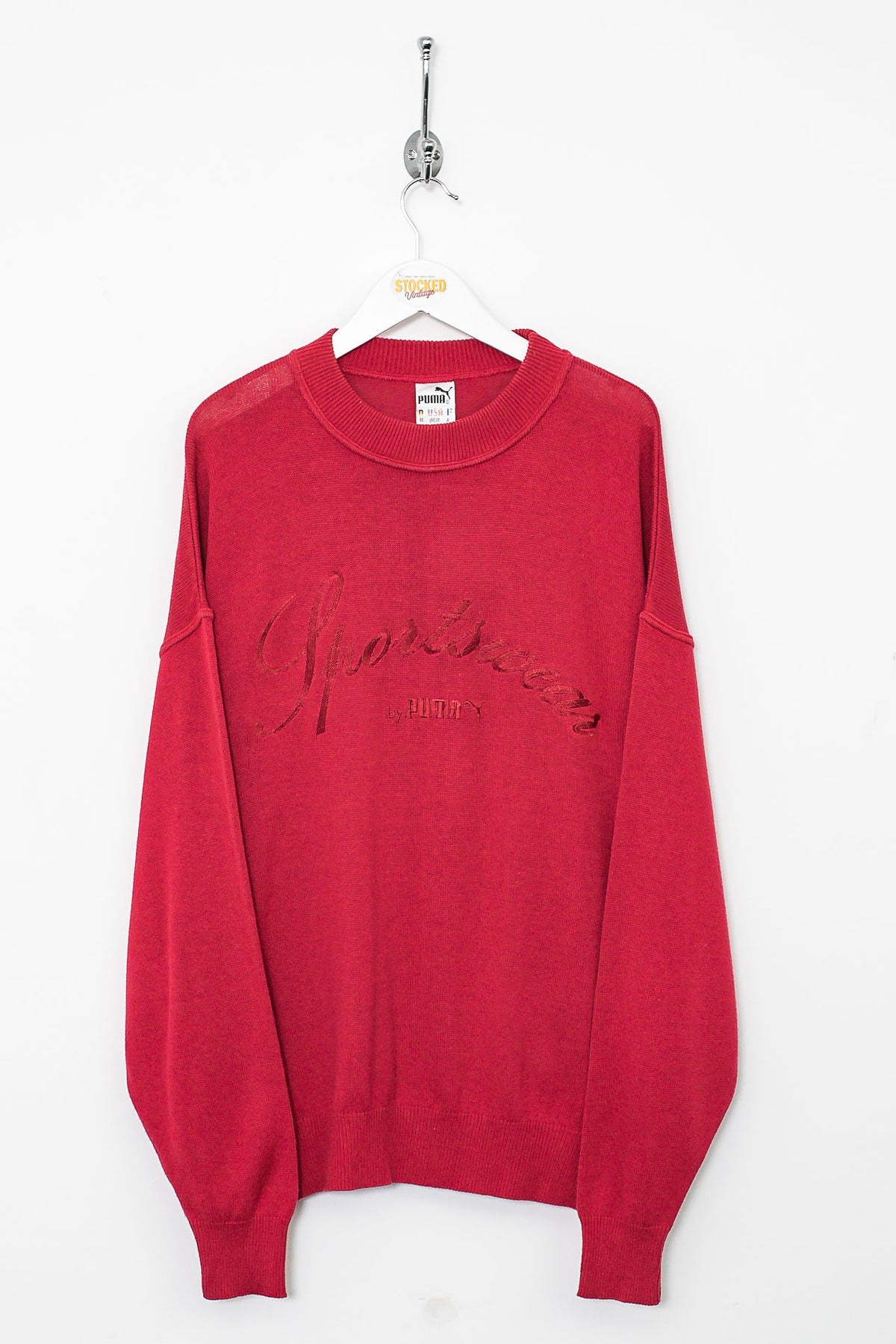90s Puma Knit Sweatshirt (L)