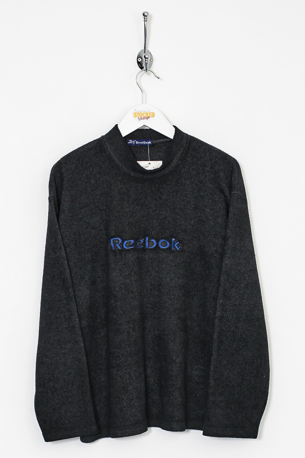 Reebok vintage sweatshirt womens hot sale black