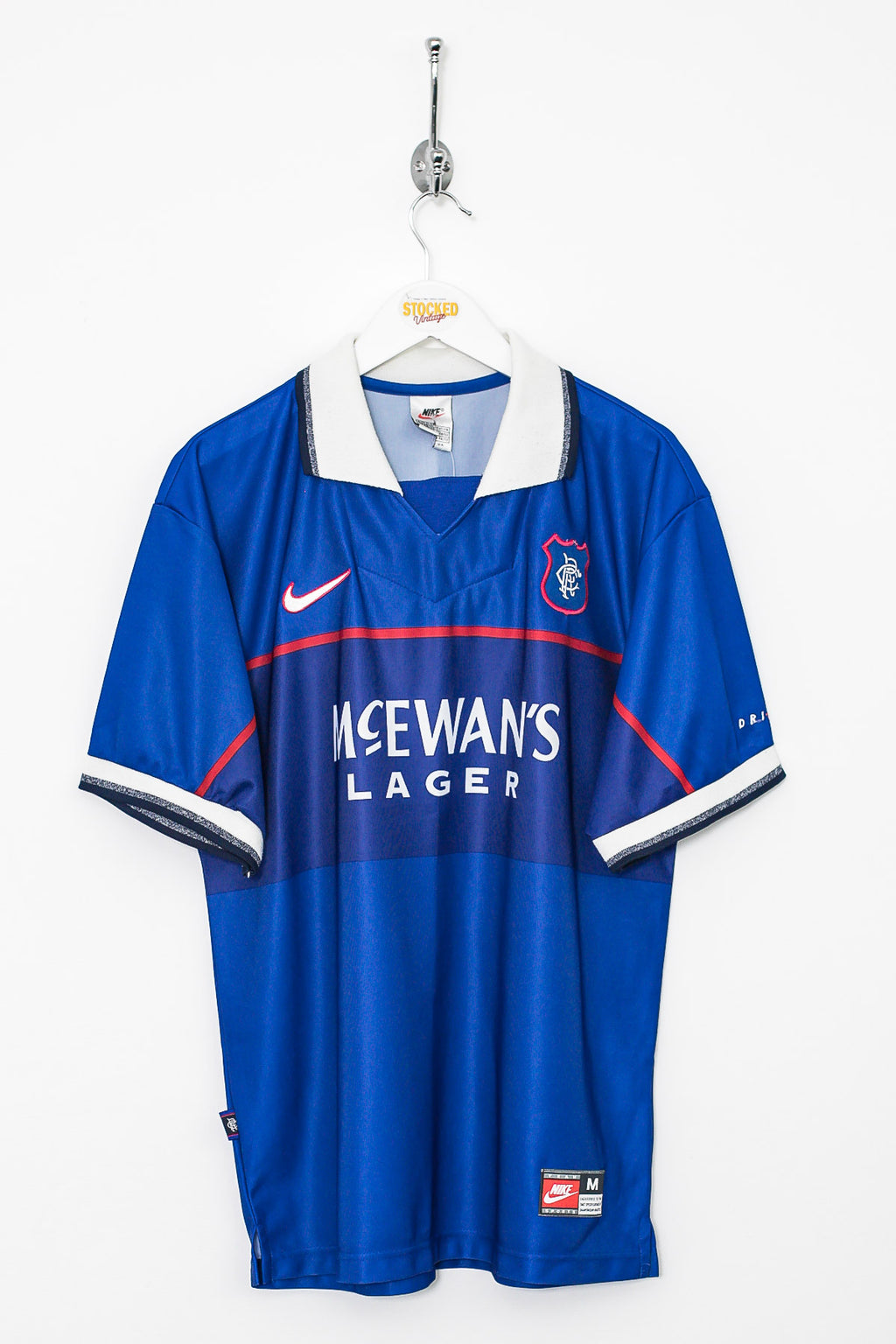 1997-99 Nike Rangers Home Shirt (M) – Stocked Vintage