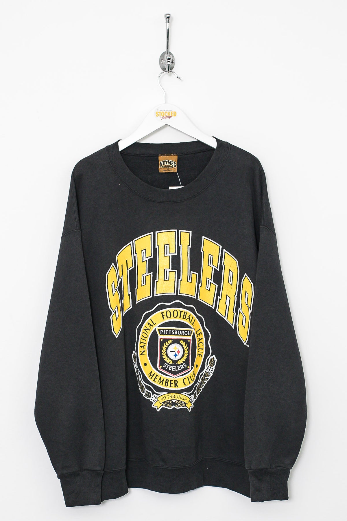 90s NFL Pittsburgh Steelers Sweatshirt (L)