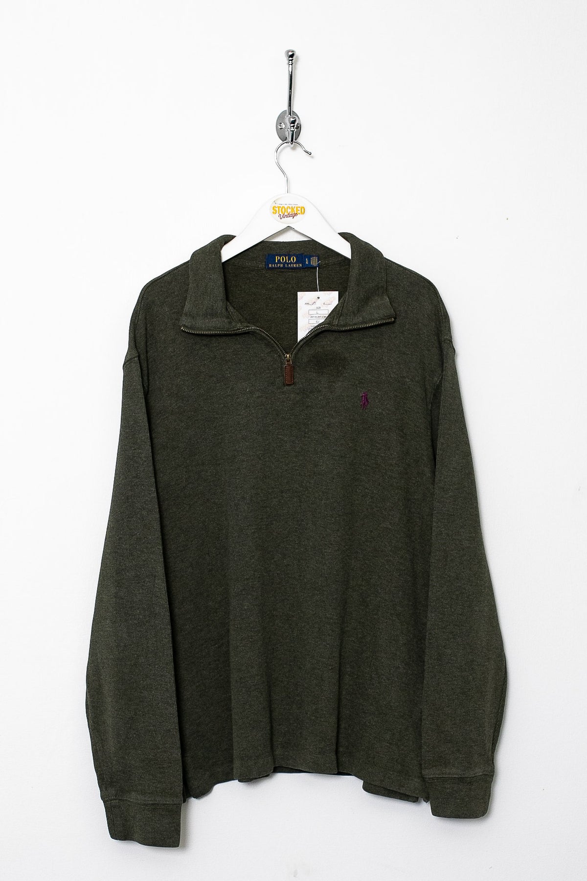 Ralph Lauren 1/4 Zip Sweatshirt (M)
