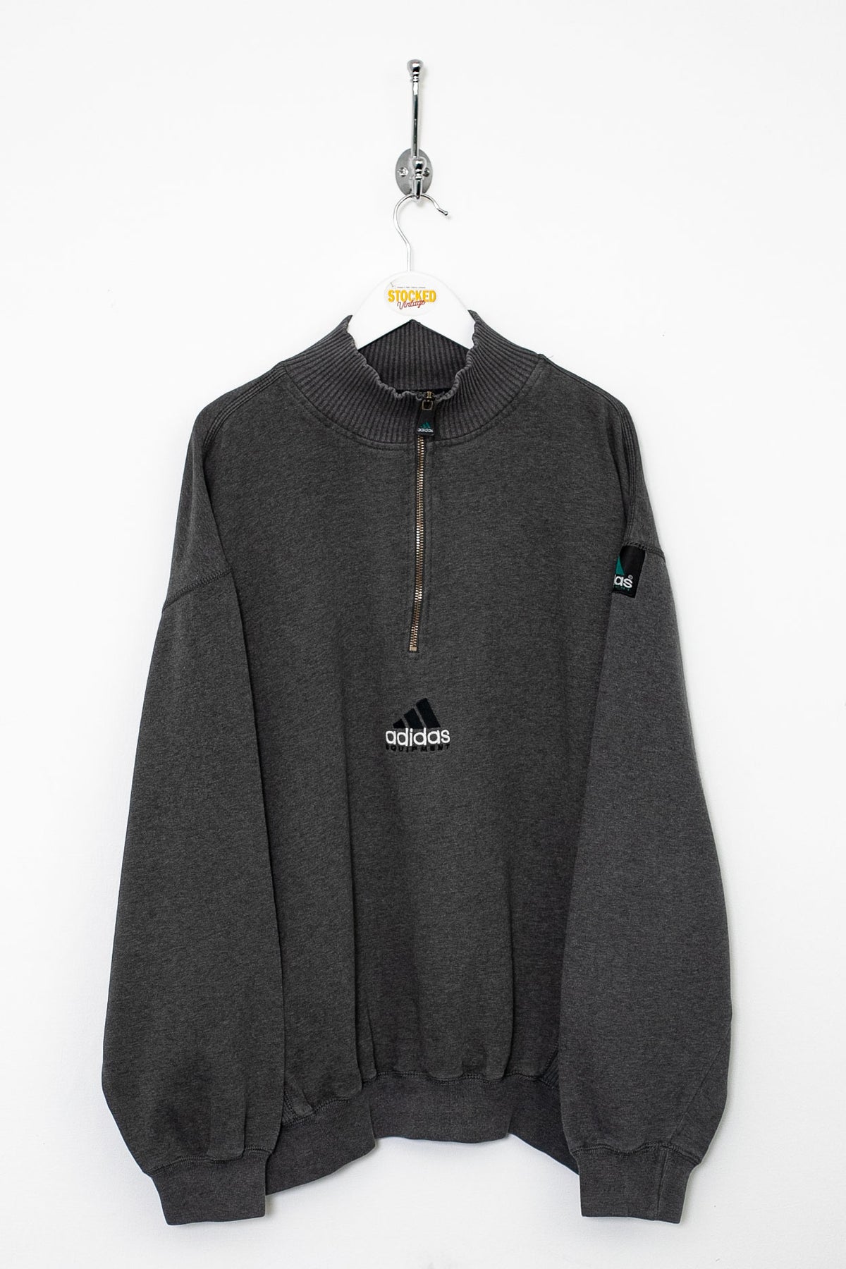 00s Adidas Equipment 1/4 Zip Sweatshirt (XL)